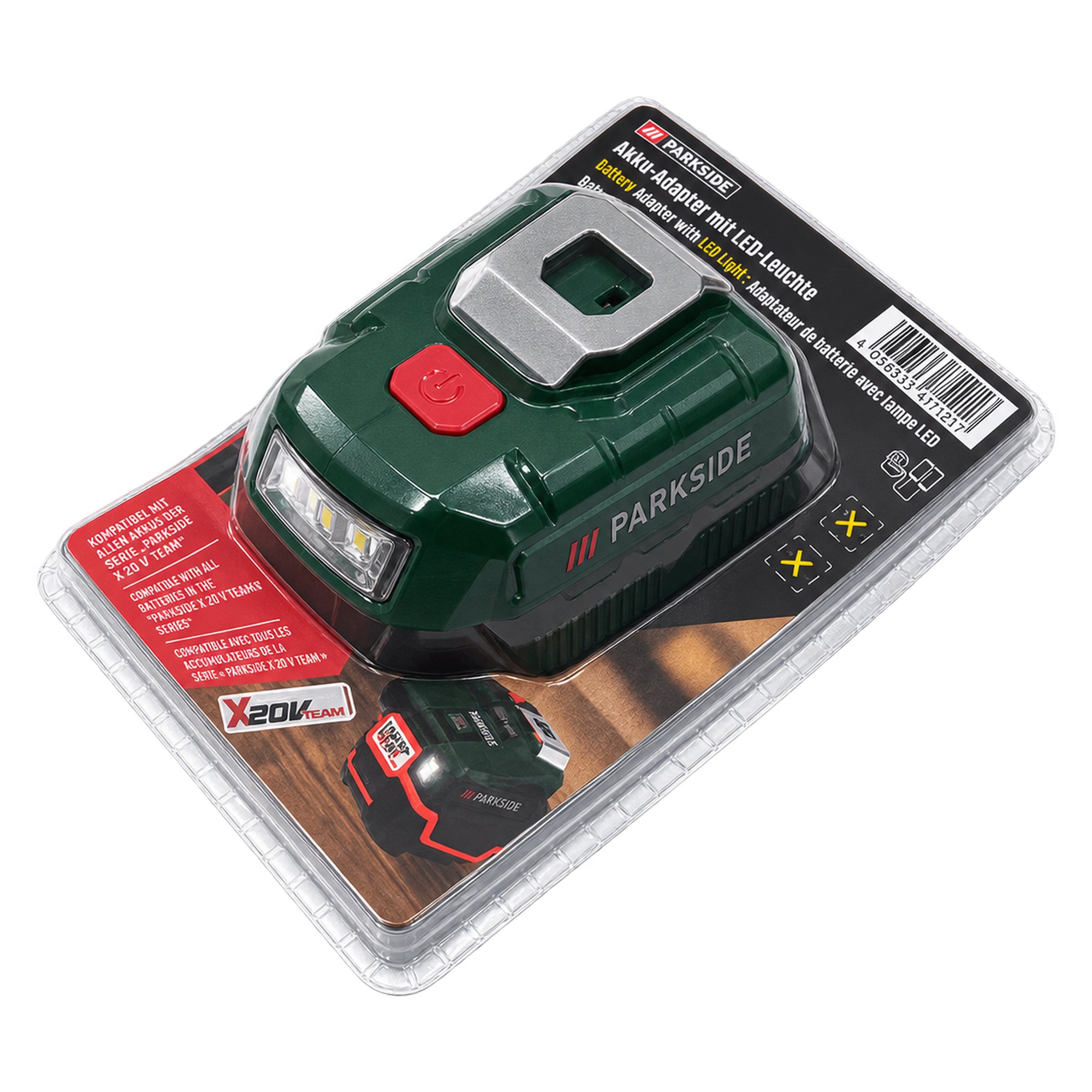 Parkside adapter do akumulatora X20V PAA 20-LI B2 20 V