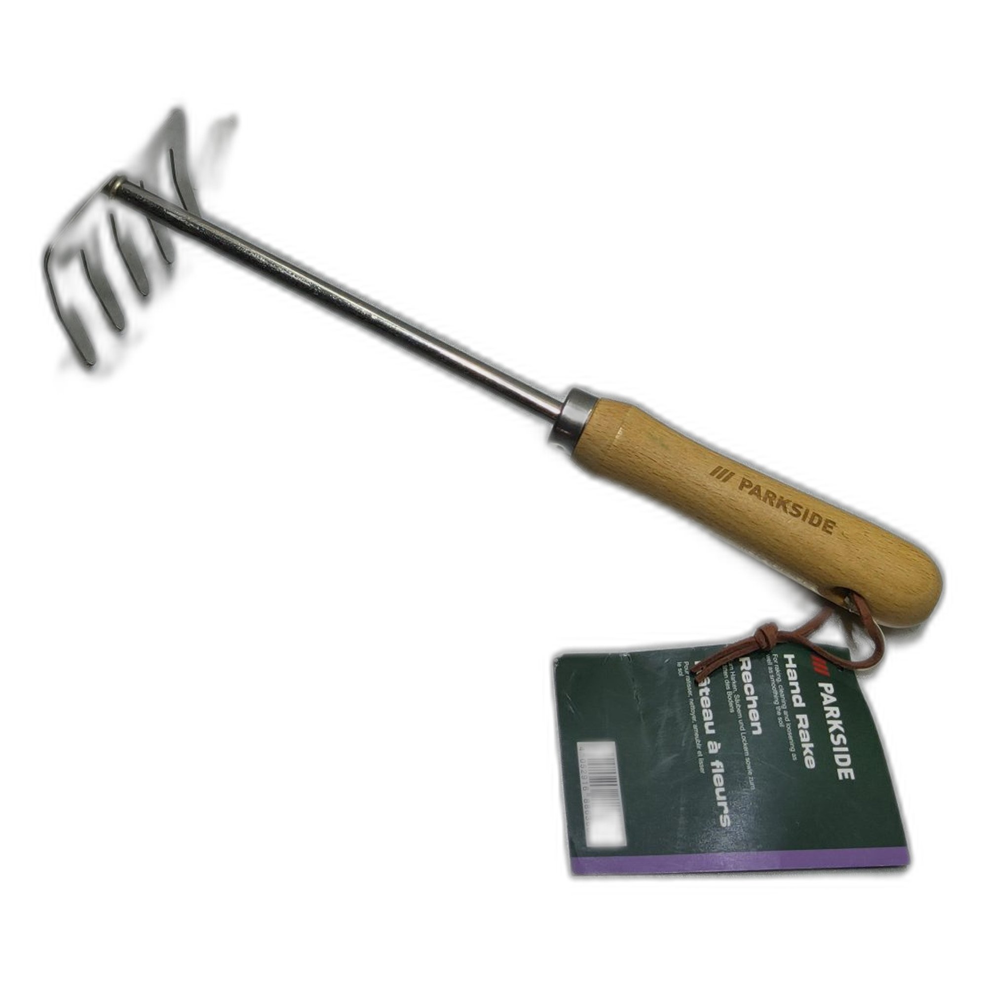 Parkside grabie ręczne 31,5 cm stal nierdzewna