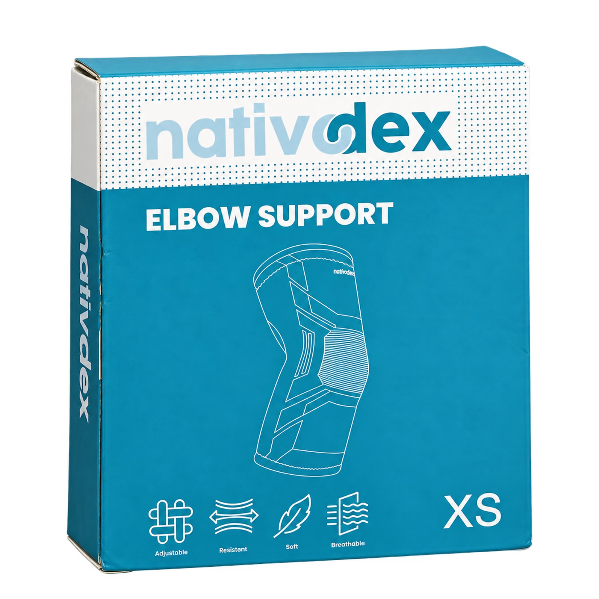 Nativodex opaska uciskowa na łokieć XS