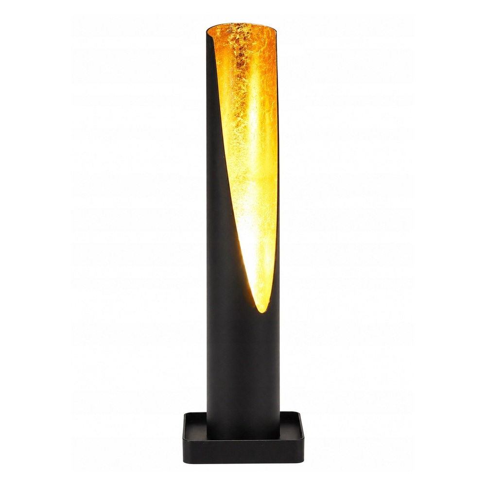 Lampa stołowa LED EGLO BARBOTTO czarna złote wnętrze 395mm 345lm