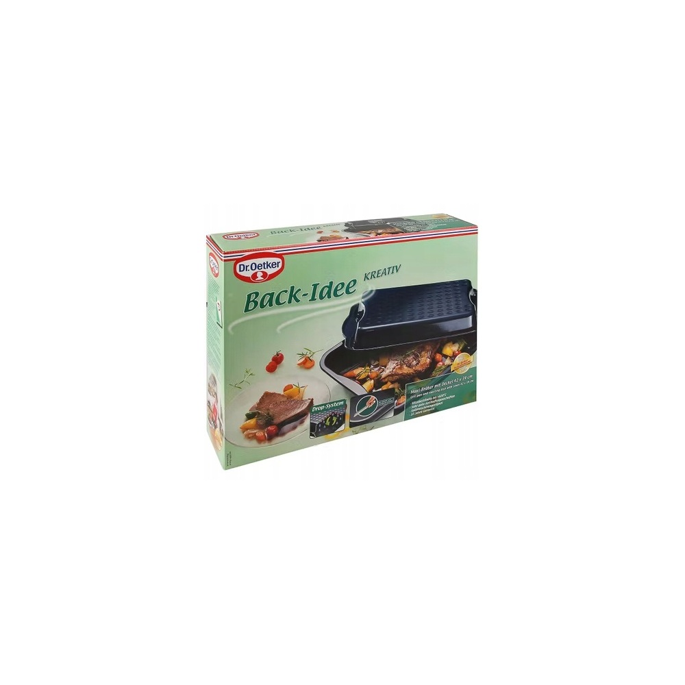 Dr. Oetker brytfanna XXL 40x34 cm z pokrywą piekarnikowa