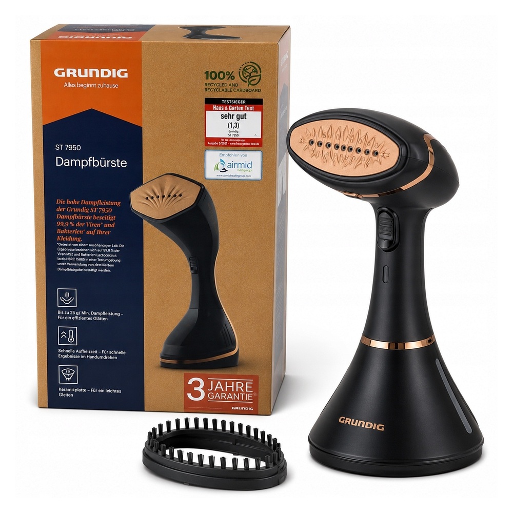 Grundig ST 7950 ręczny steamer parownica do ubrań 1600W GMS3070