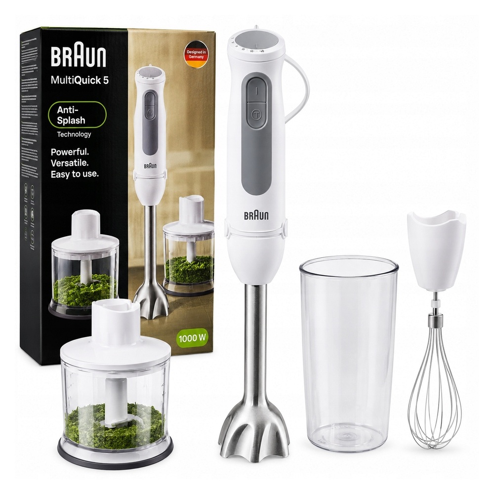 Blender ręczny Braun MQ5237 BK 1000 W czarny