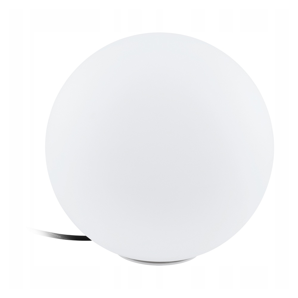 EGLO Monterolo lampa ogrodowa kula 30 cm E27 IP65 2 m z żarówką philips