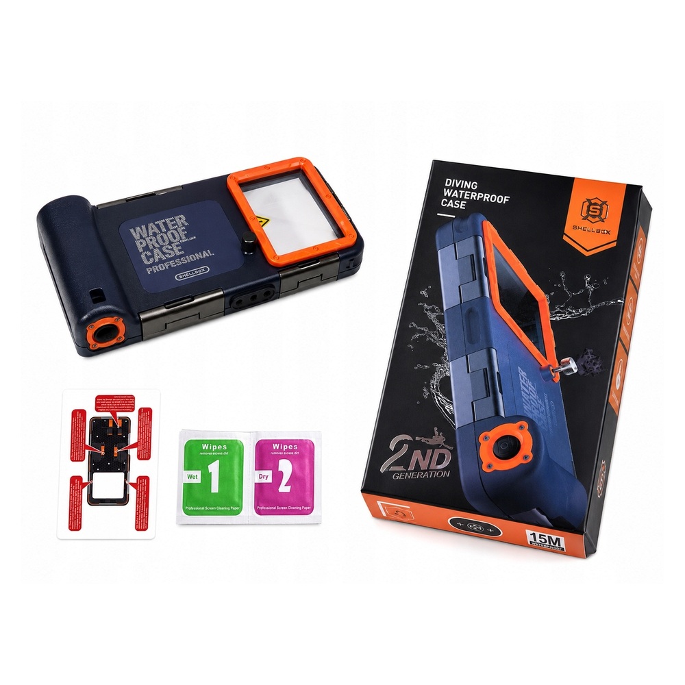 Shellbox Waterproof Case 15m Obudowa Nurkowa do Telefonu