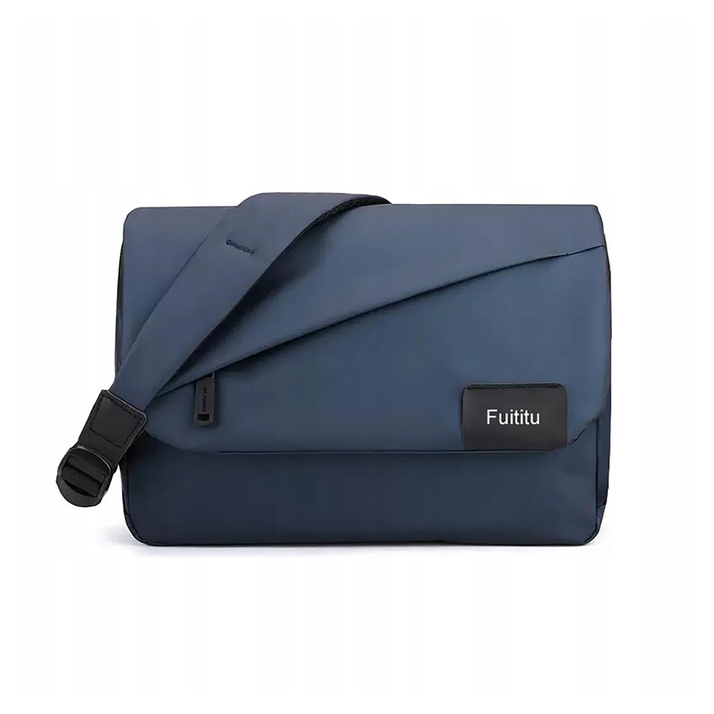 Torba na ramię męska Messenger na laptopa – wodoodporna – granatowa