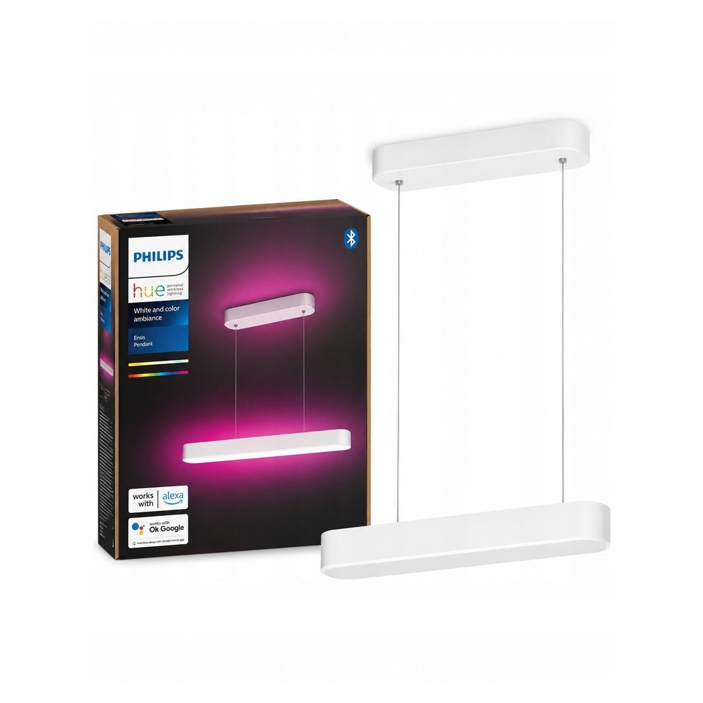 Philips Hue Ensis White & Color Ambiance – Inteligentna lampa wisząca LED