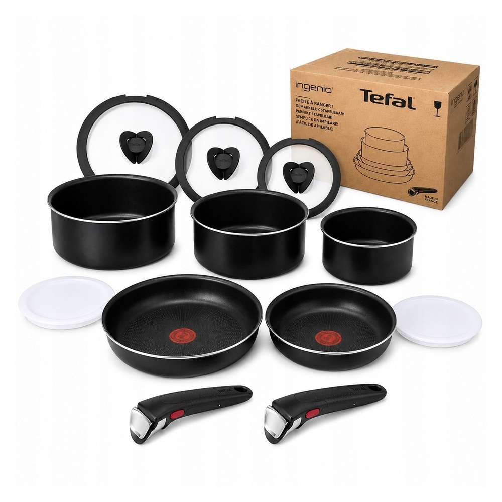 Tefal Ingenio Easy On L15992 Zestaw Garnków Patelni 13 el. Indukcja