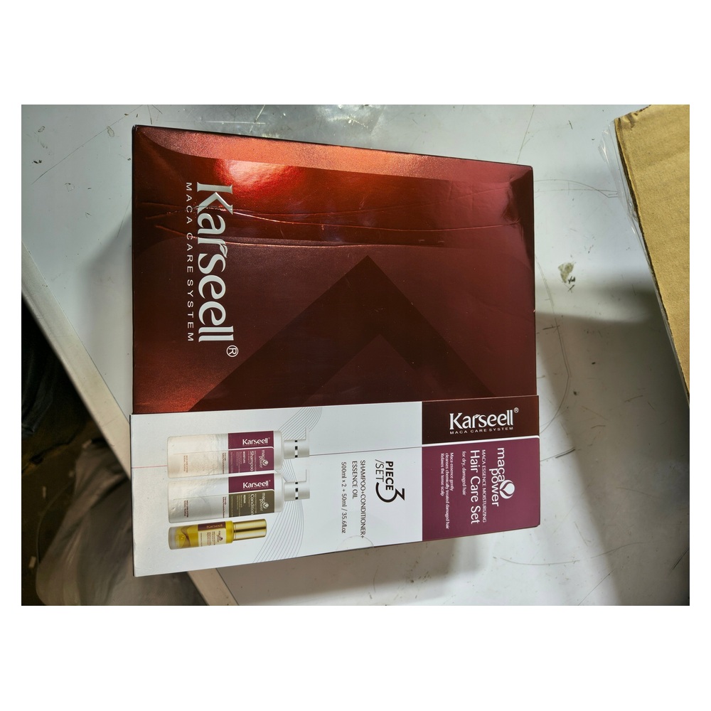 Karseell Maca Power Zestaw 3w1 Szampon Odżywka Olejek Regeneracja
