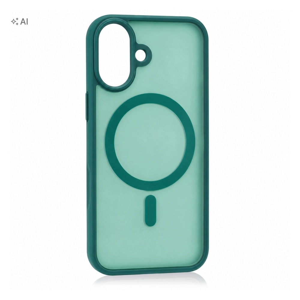 Etui MIRACASE MagSafe do iPhone 16 6,1" Zielone Case Magnetyczne