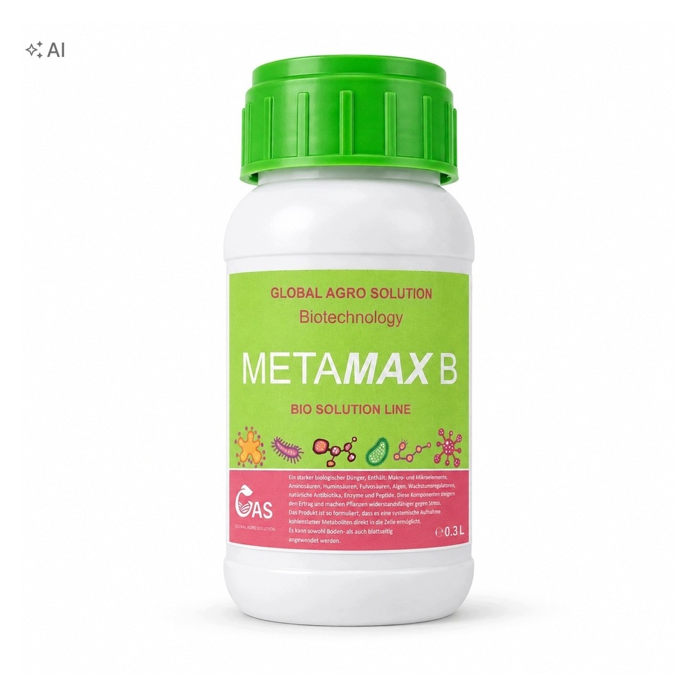 META MAX B 300 ml organiczny nawóz biologiczny do roślin i gleby