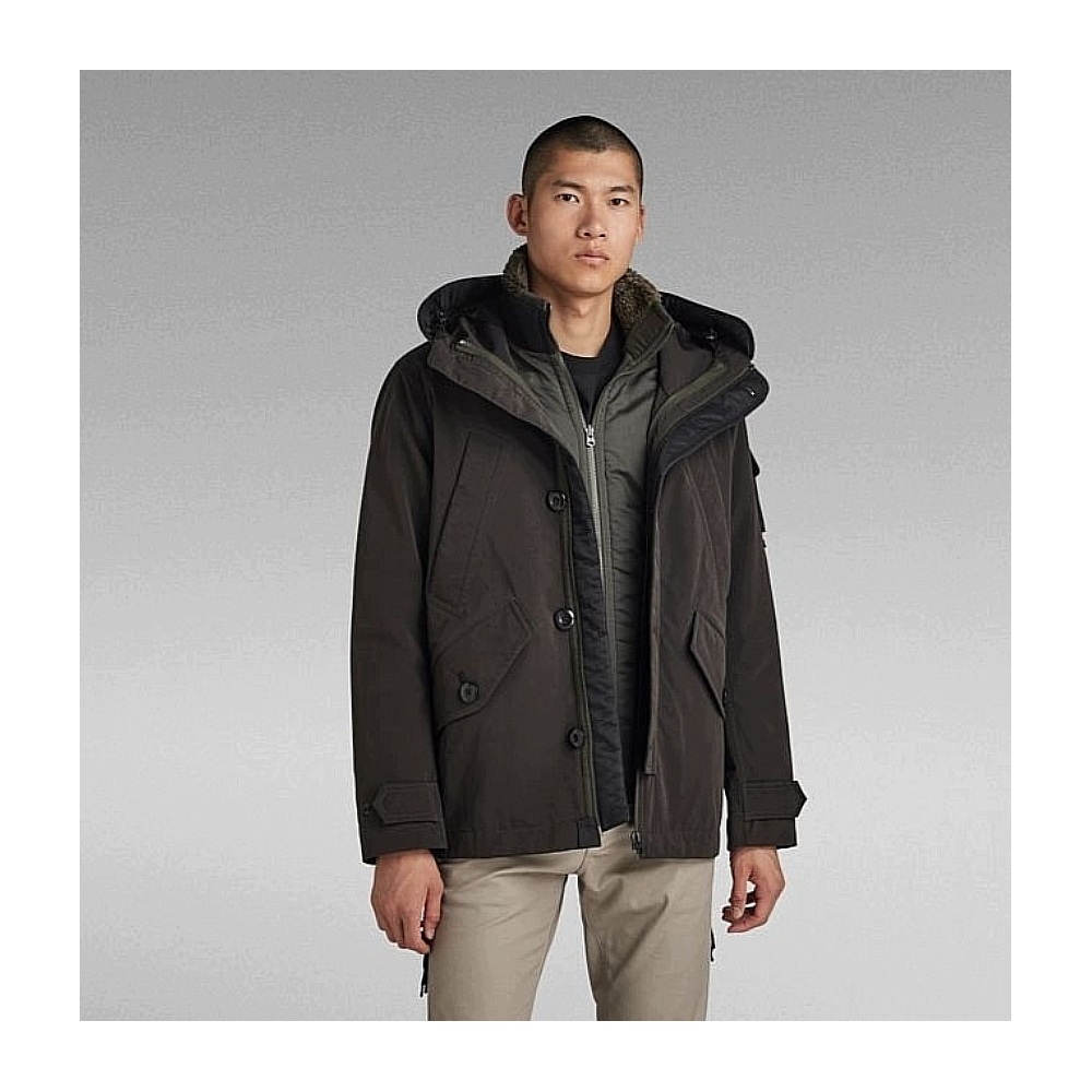 G-Star kurtka męska parka z kapturem XPD2 Headset rozmiar XS