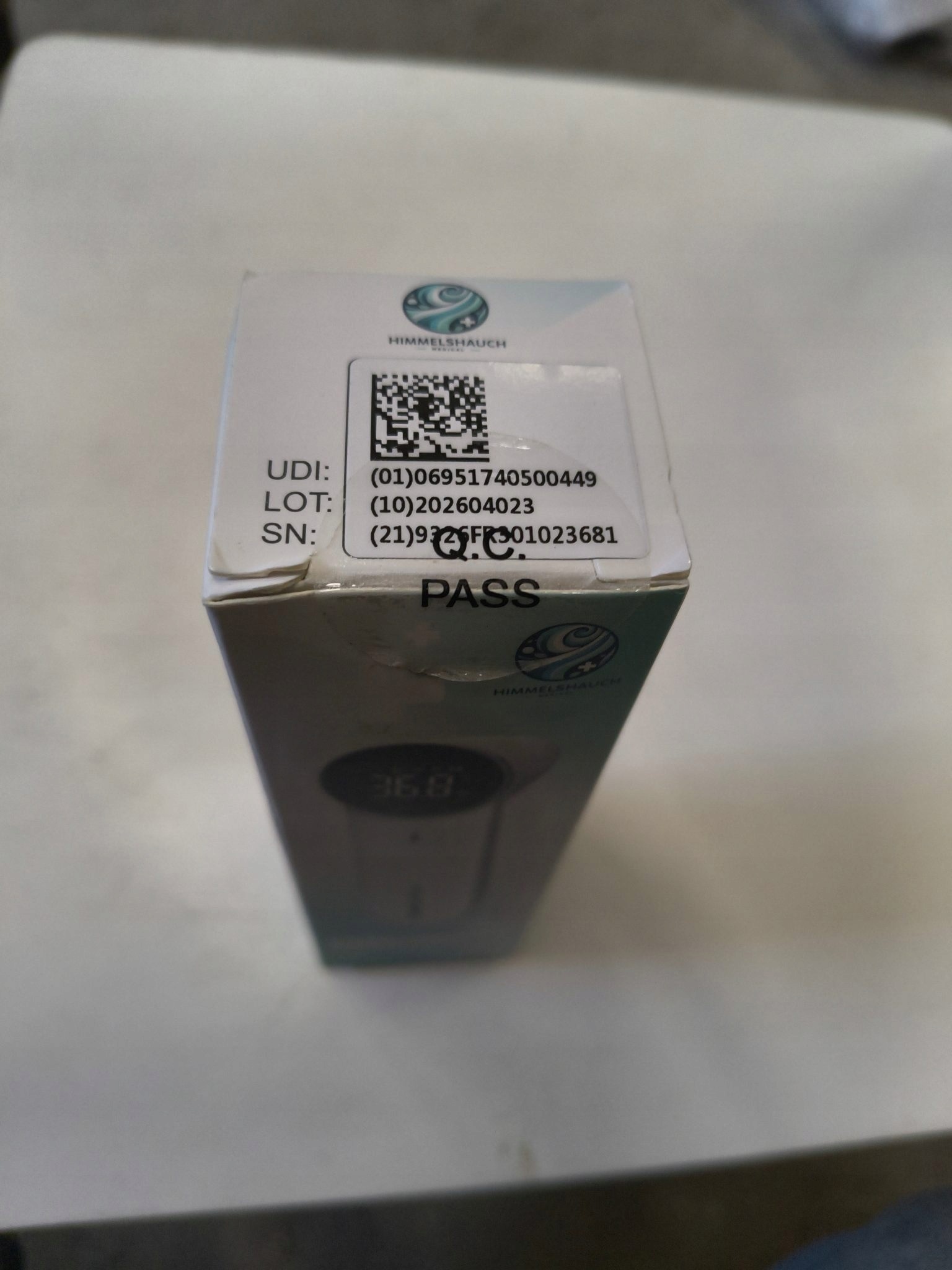 HIMMELSHAUCH MEDICAL termometr bezdotykowy JPD-FR301 1 s — zdjęcie 5