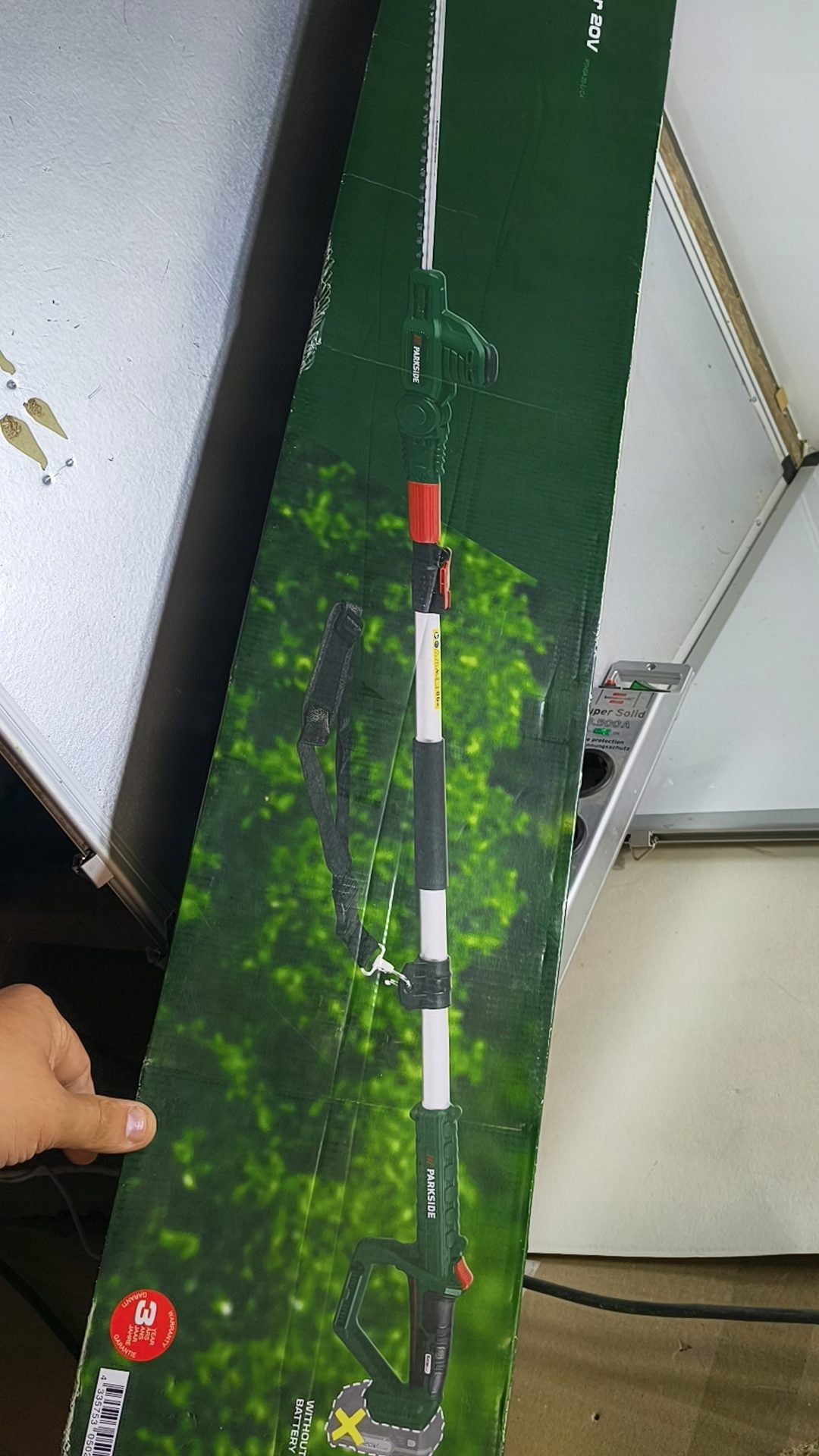 PARKSIDE teleskopowe nożyce do żywopłotu 20 V, długość 41 cm — zdjęcie 8