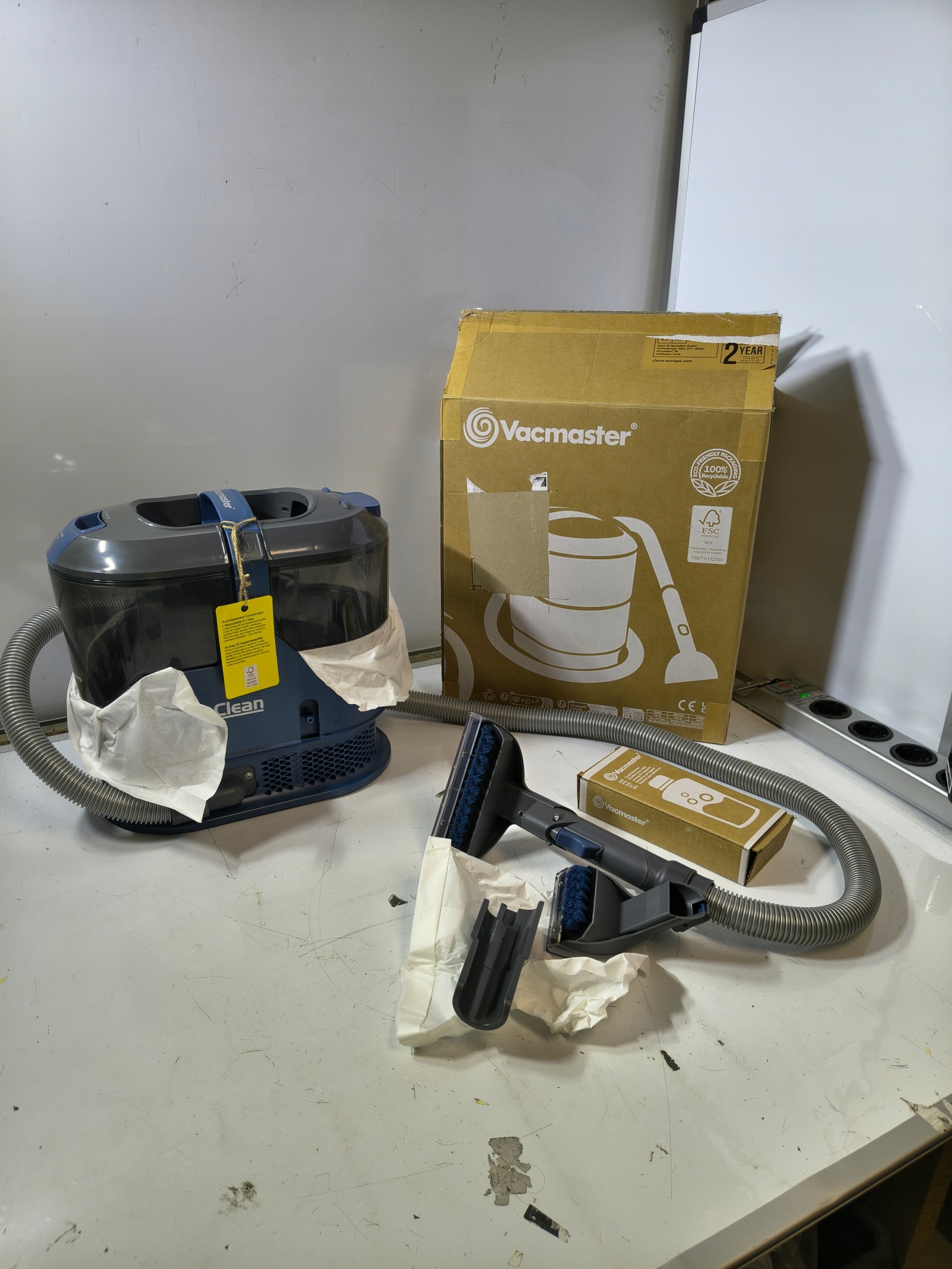 Vacmaster EasyClean Odkurzacz piorący do tapicerki dywanów 800W — zdjęcie 6