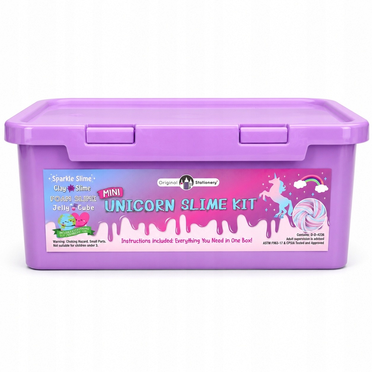 Zestaw do Robienia Slime Unicorn Slime Kit Kreatywny dla Dzieci 7+ — zdjęcie 2