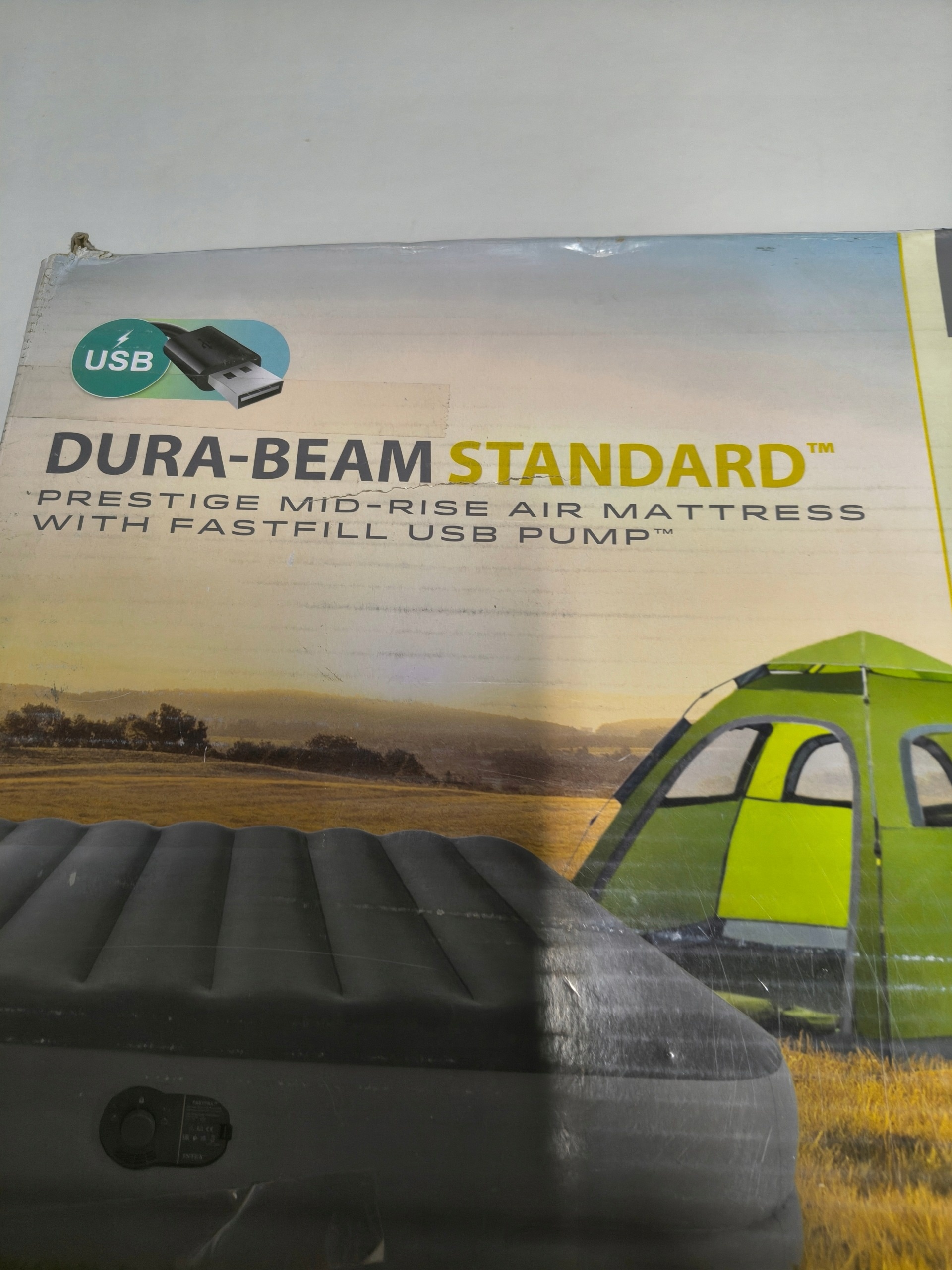 Tytuł Allegro Materac Dmuchany Intex Dura-Beam Standard 152x203x30 cm — zdjęcie 11