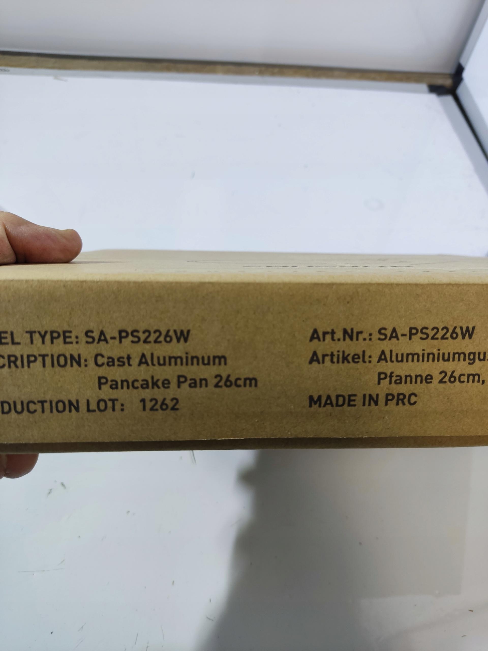 patelnia do naleśników sensarte 26 cm indukcja gazówka non stick — zdjęcie 7