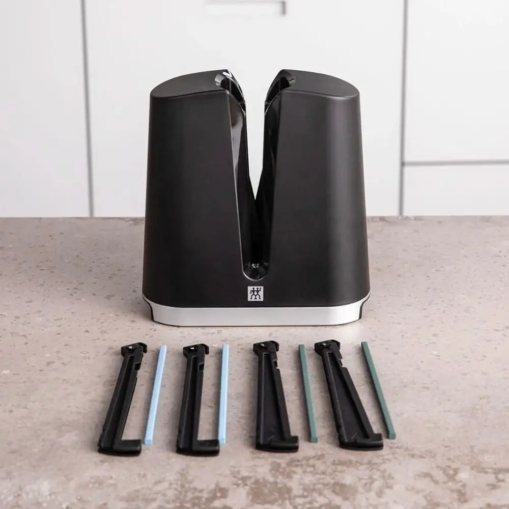 ZWILLING V-Edge ostrzałka do noży 2 ziarnistości czarna ceramiczna — zdjęcie 8