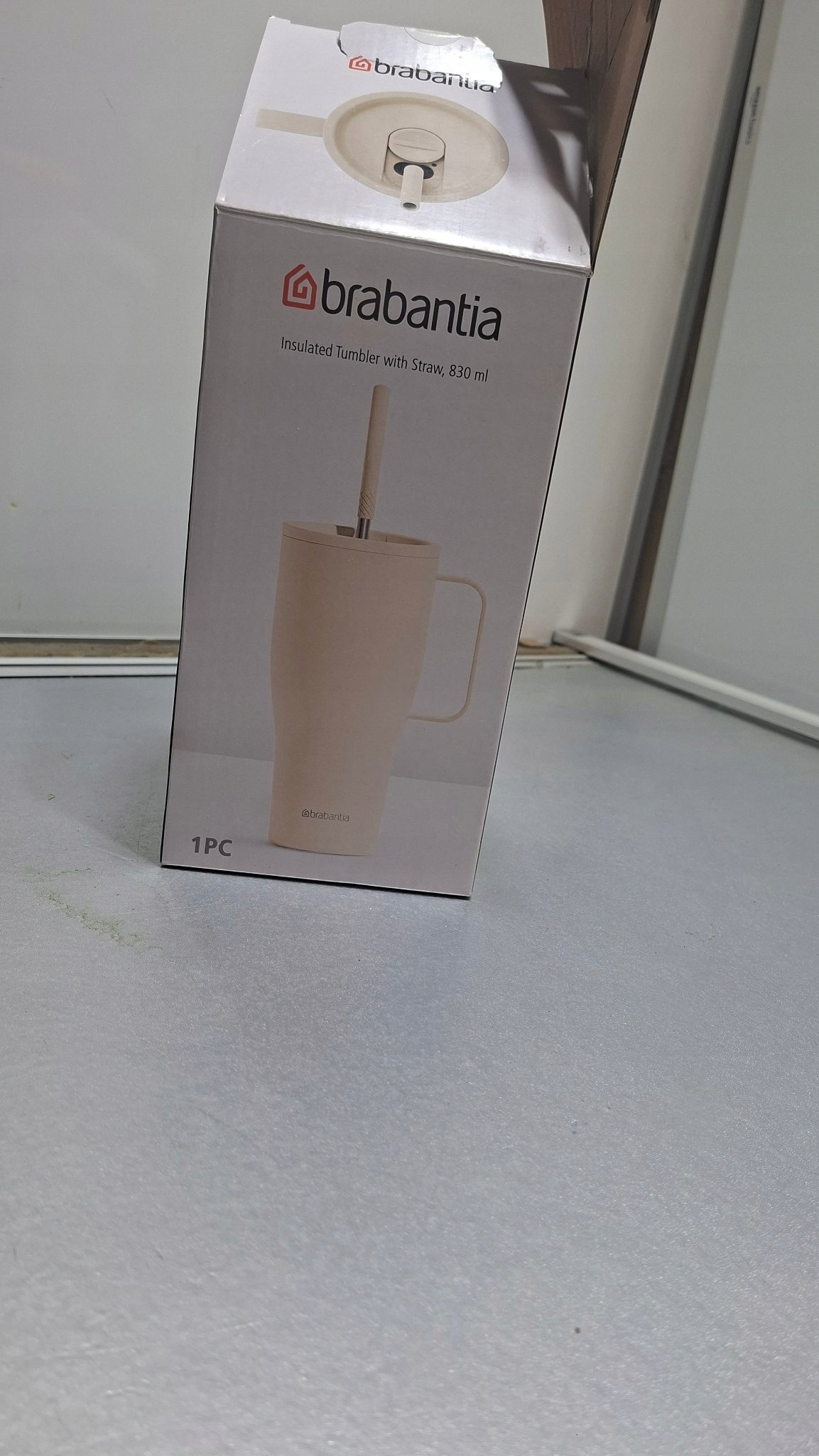 Brabantia Kubek termiczny ze słomką P5114442 0.83 — zdjęcie 9