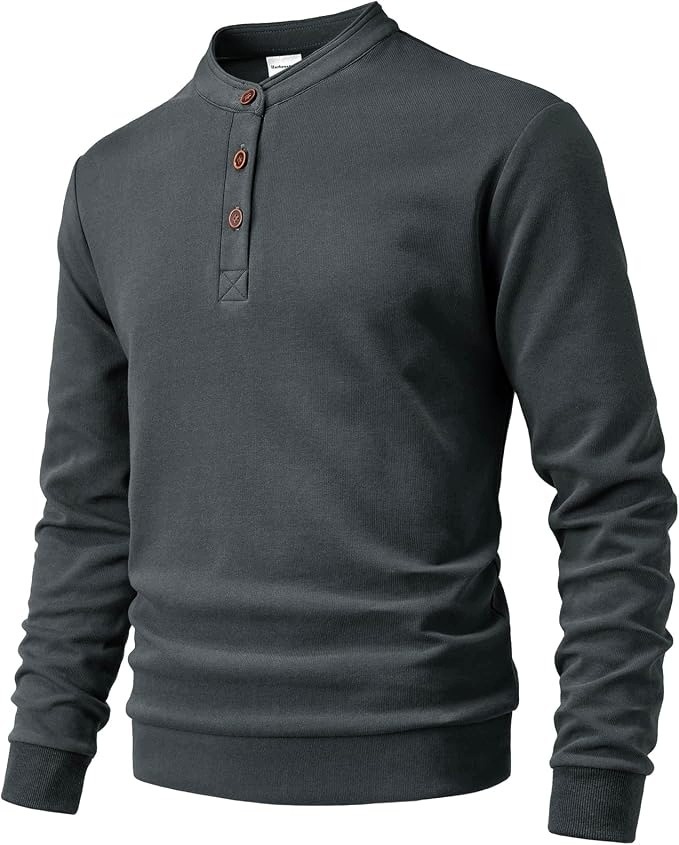 Męska bluza polo z długim rękawem mikropolar XL — zdjęcie 2