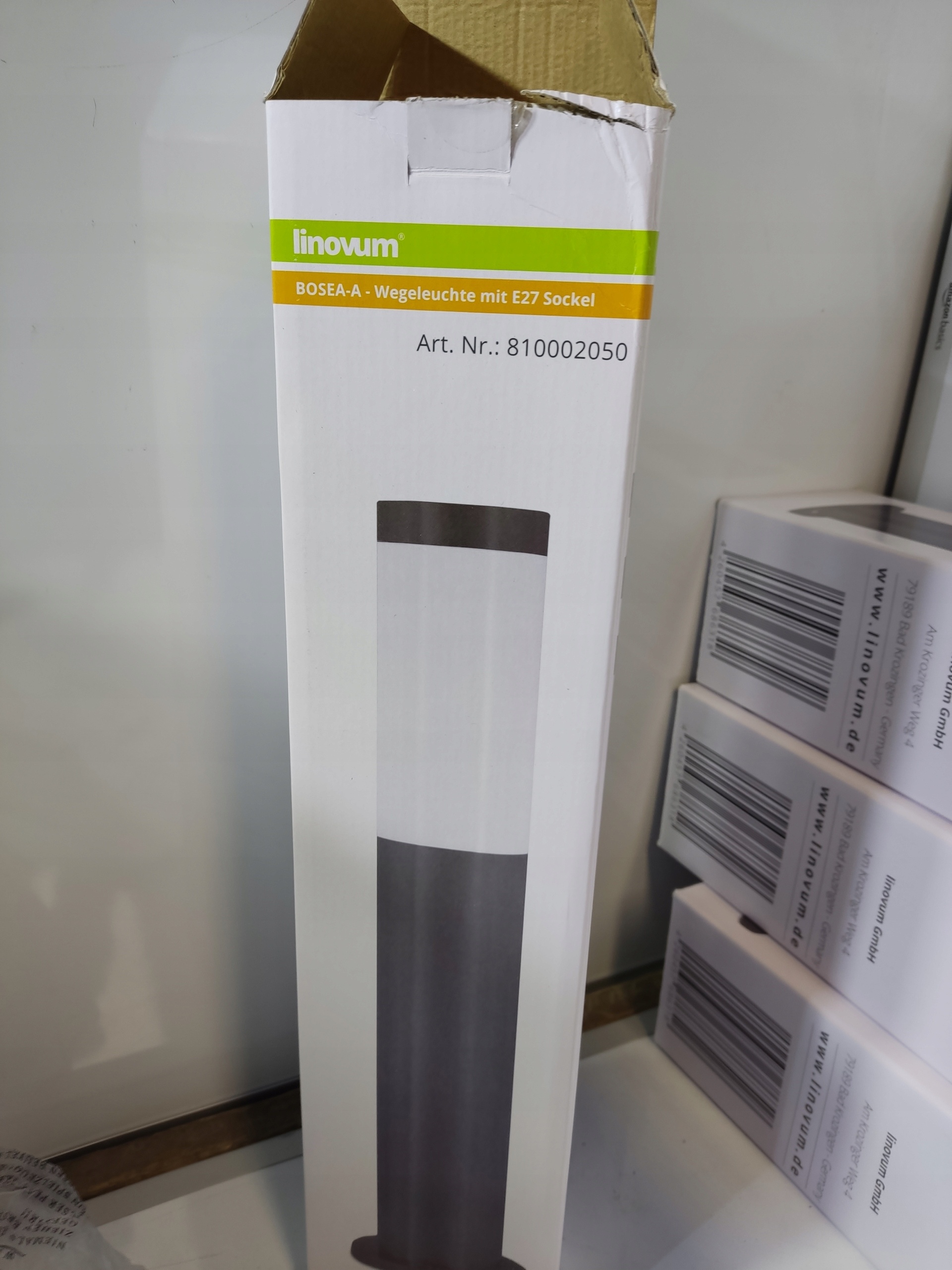 4xLINOVUM LAMPA ZEWNĘTRZNA 50 CM E27 IP44 72746 — zdjęcie 6