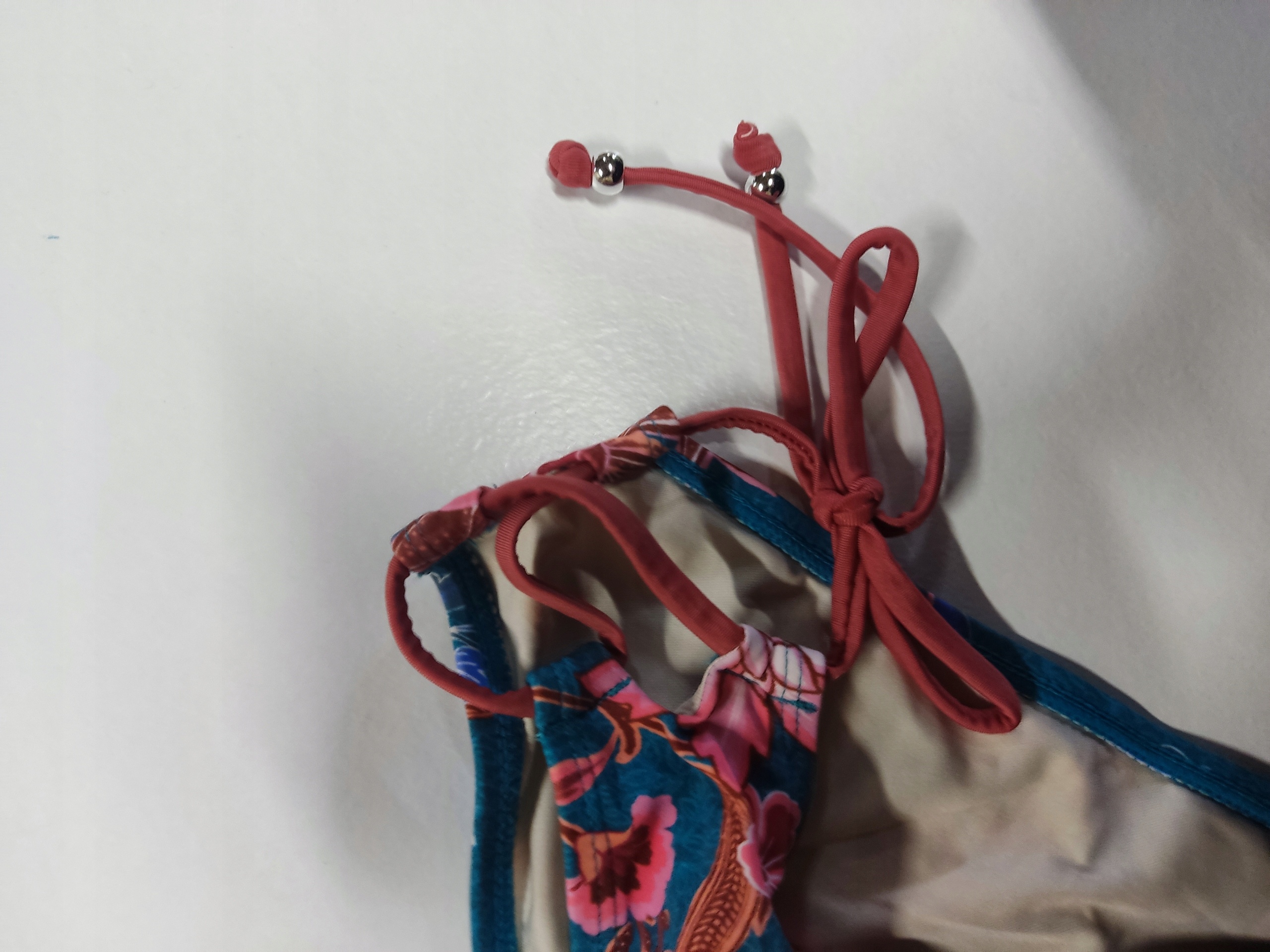 CUPSHE Strój kąpielowy damski 2-częściowy bikini kwiatowy rozmiar S — zdjęcie 7
