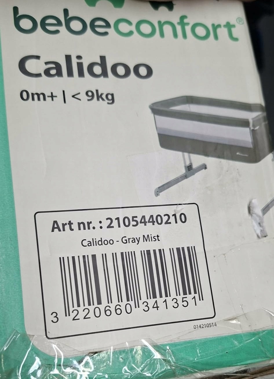 Bébé Confort Calidoo łóżeczko dostawne 70x96 cm szare do 9 kg — zdjęcie 6