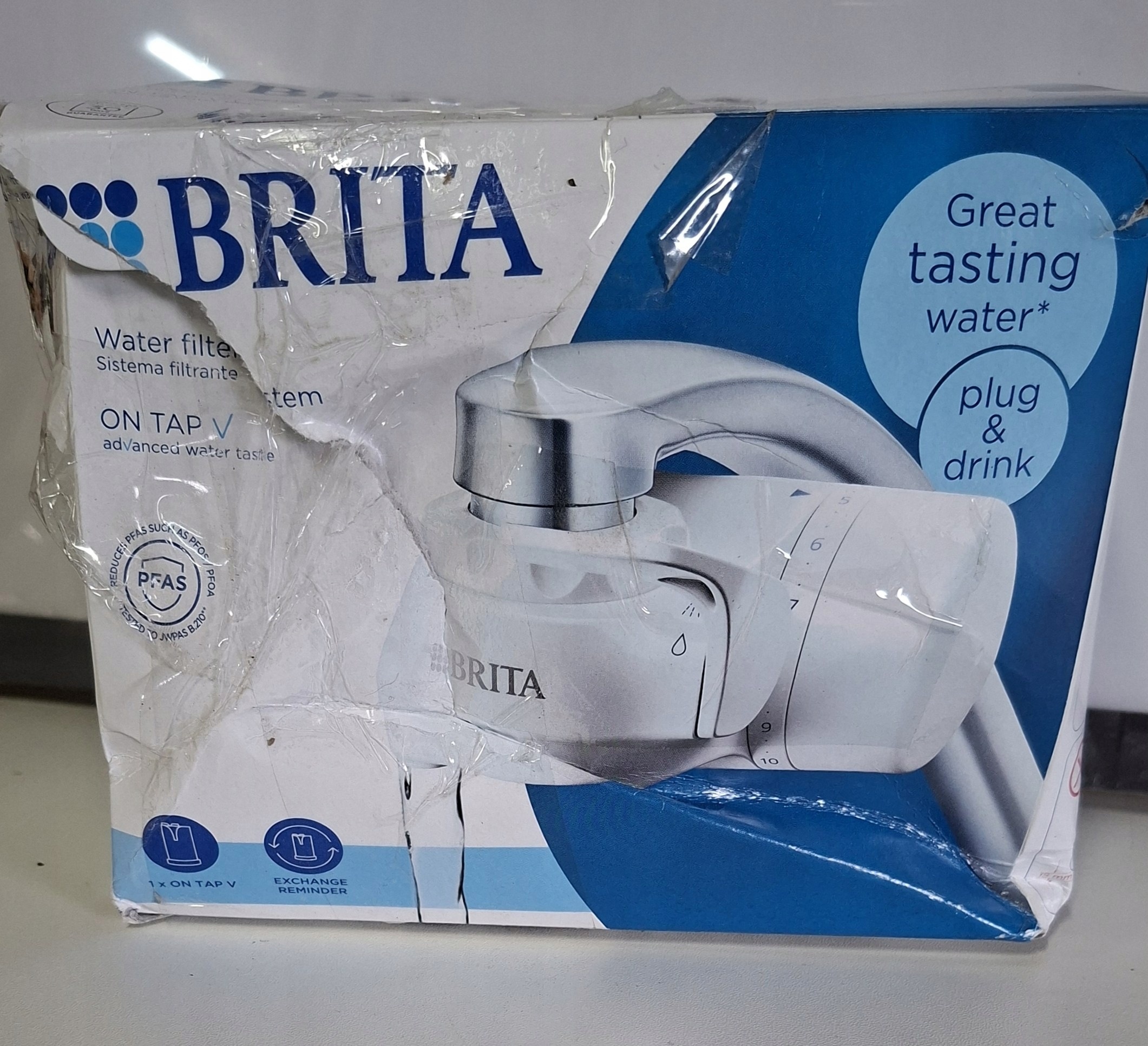 BRITA ON TAP V filtr nakranowy system filtracji wody + wkład 600 l — zdjęcie 10