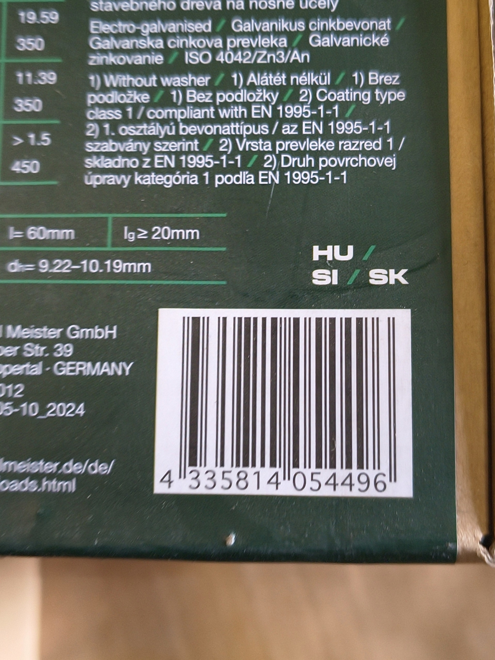 Parkside wkręty do płyt wiórowych 5,0 x 60 mm 5.000 — zdjęcie 6