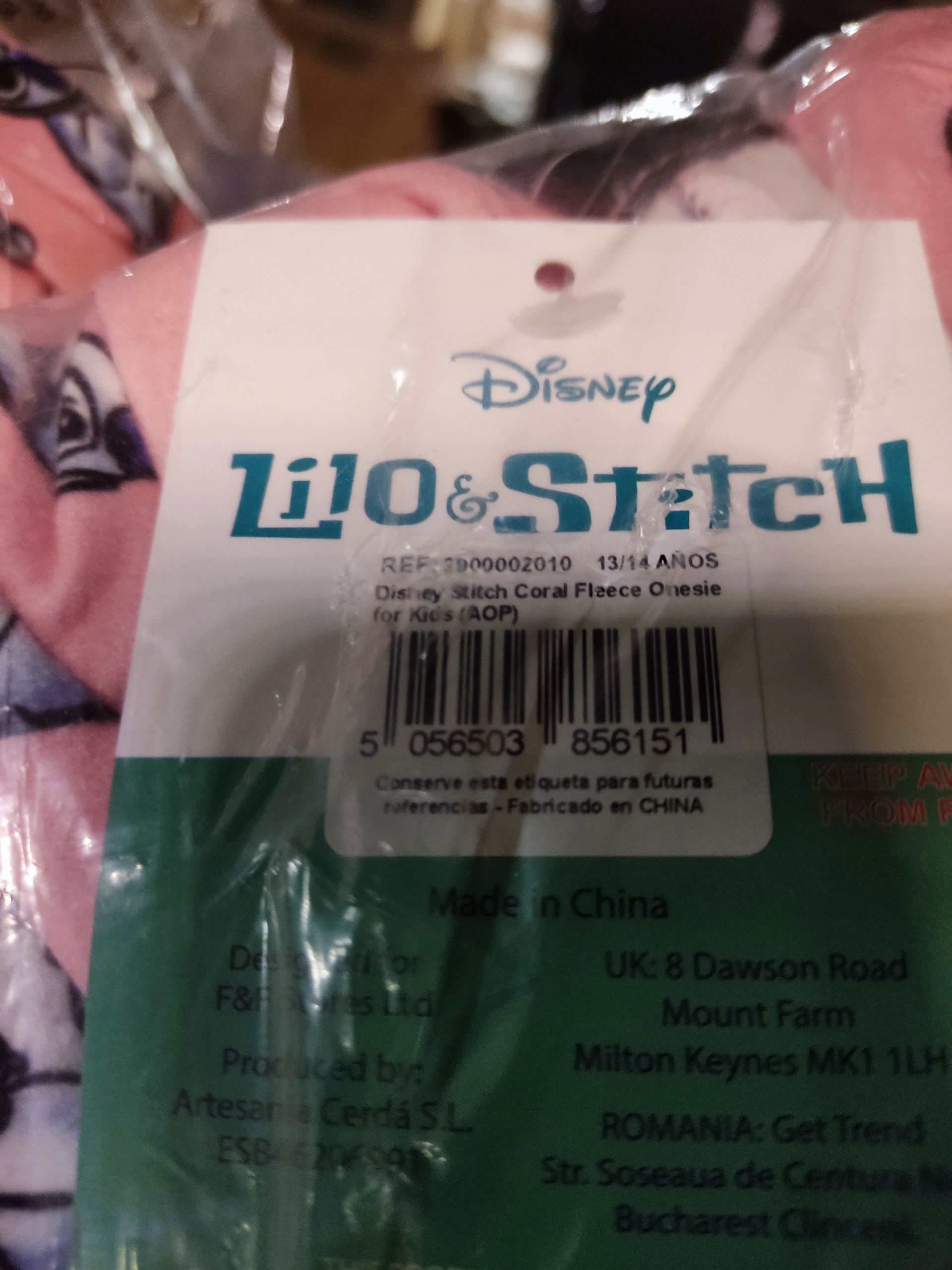 DISNEY piżama Lilo & Stitch 164cm 13-14 lat — zdjęcie 10
