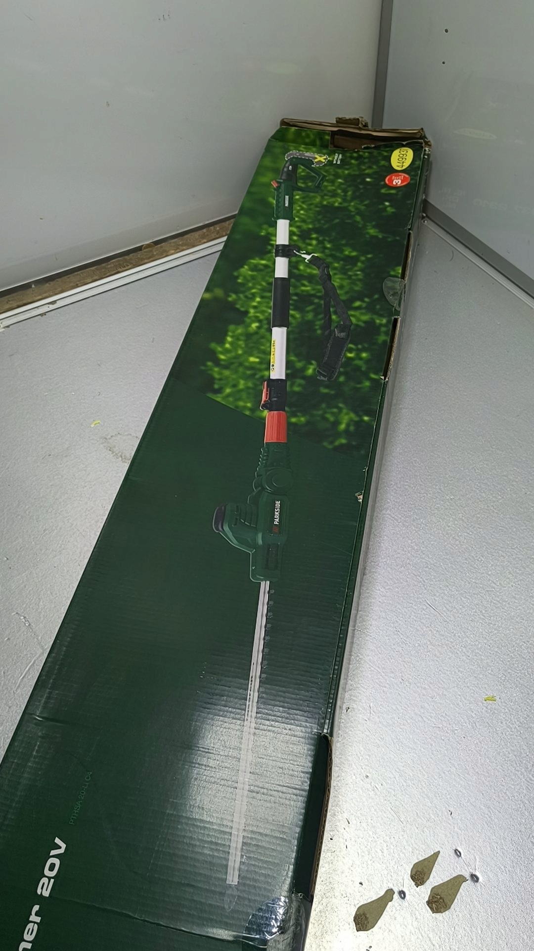 PARKSIDE teleskopowe nożyce do żywopłotu 20 V, długość 41 cm — zdjęcie 4