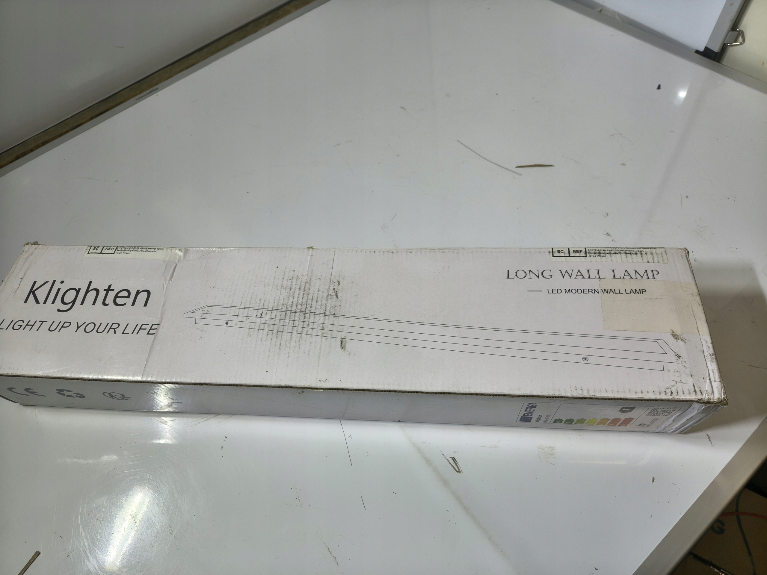 Lampa ścienna LED 40 cm Klighten Nowoczesna 20W 4000K IP65 — zdjęcie 10