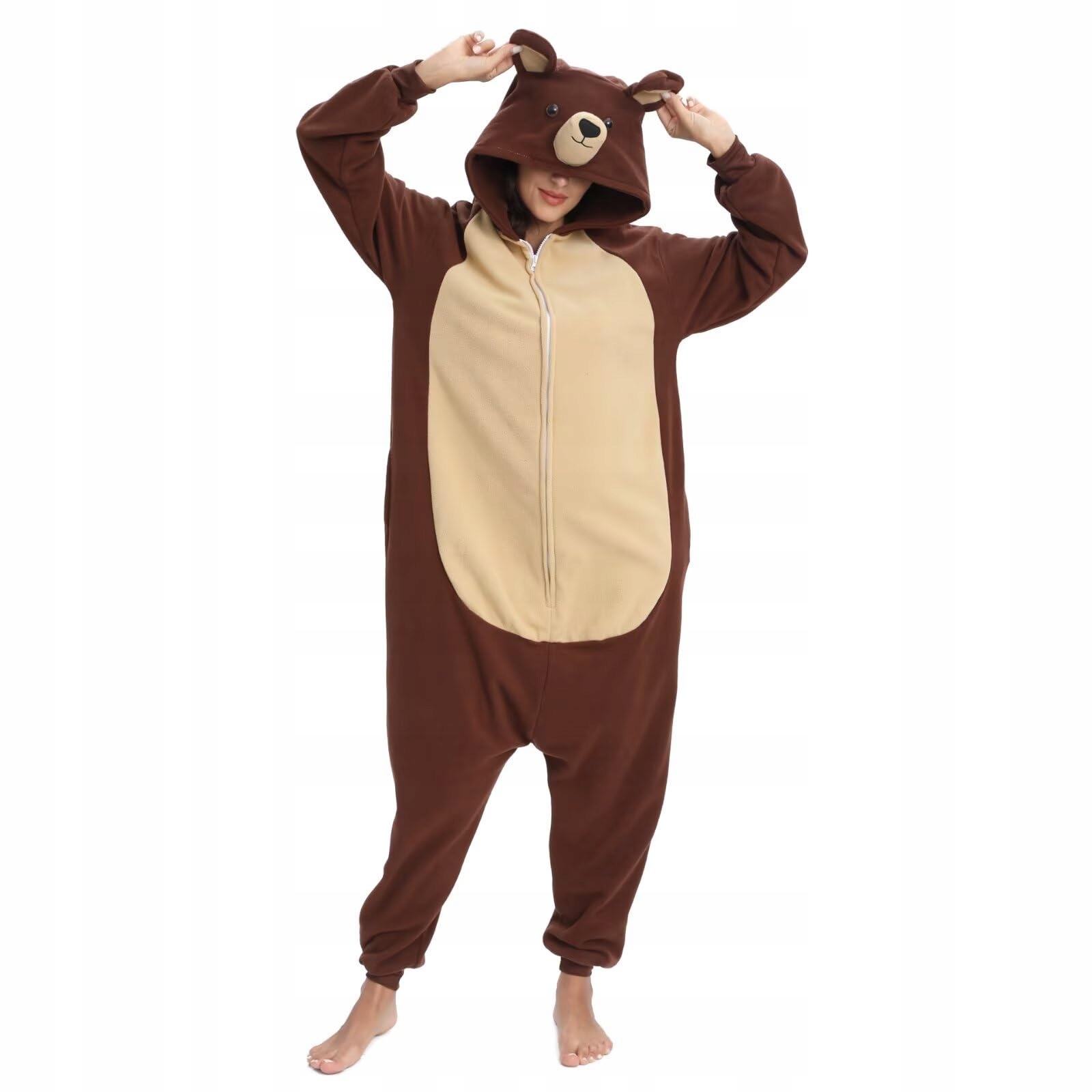 Kigurumi Miś Onesie Piżama Kombinezon Pajac Bear Kostium Unisex — zdjęcie 2