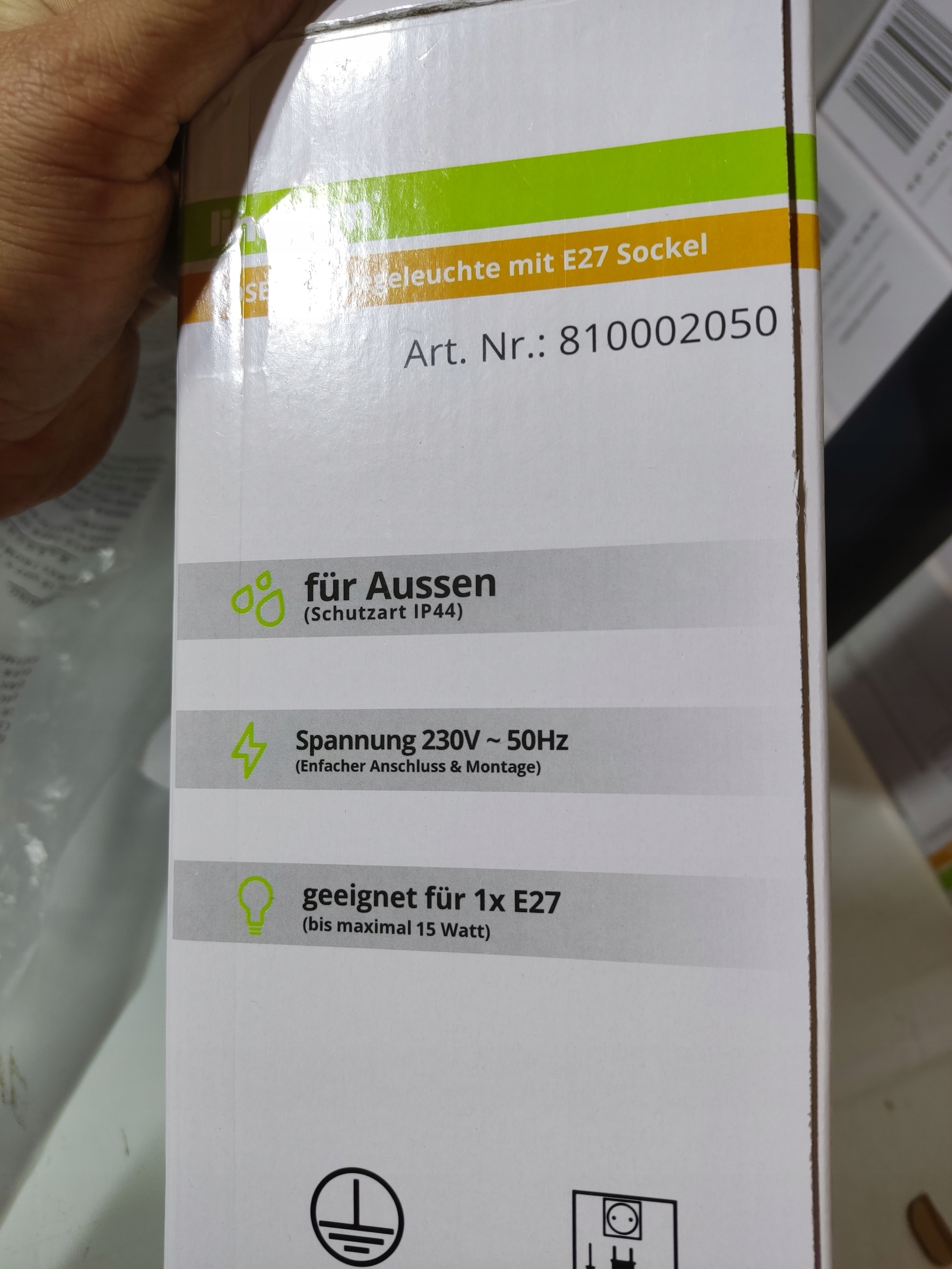 4xLINOVUM LAMPA ZEWNĘTRZNA 50 CM E27 IP44 72746 — zdjęcie 8
