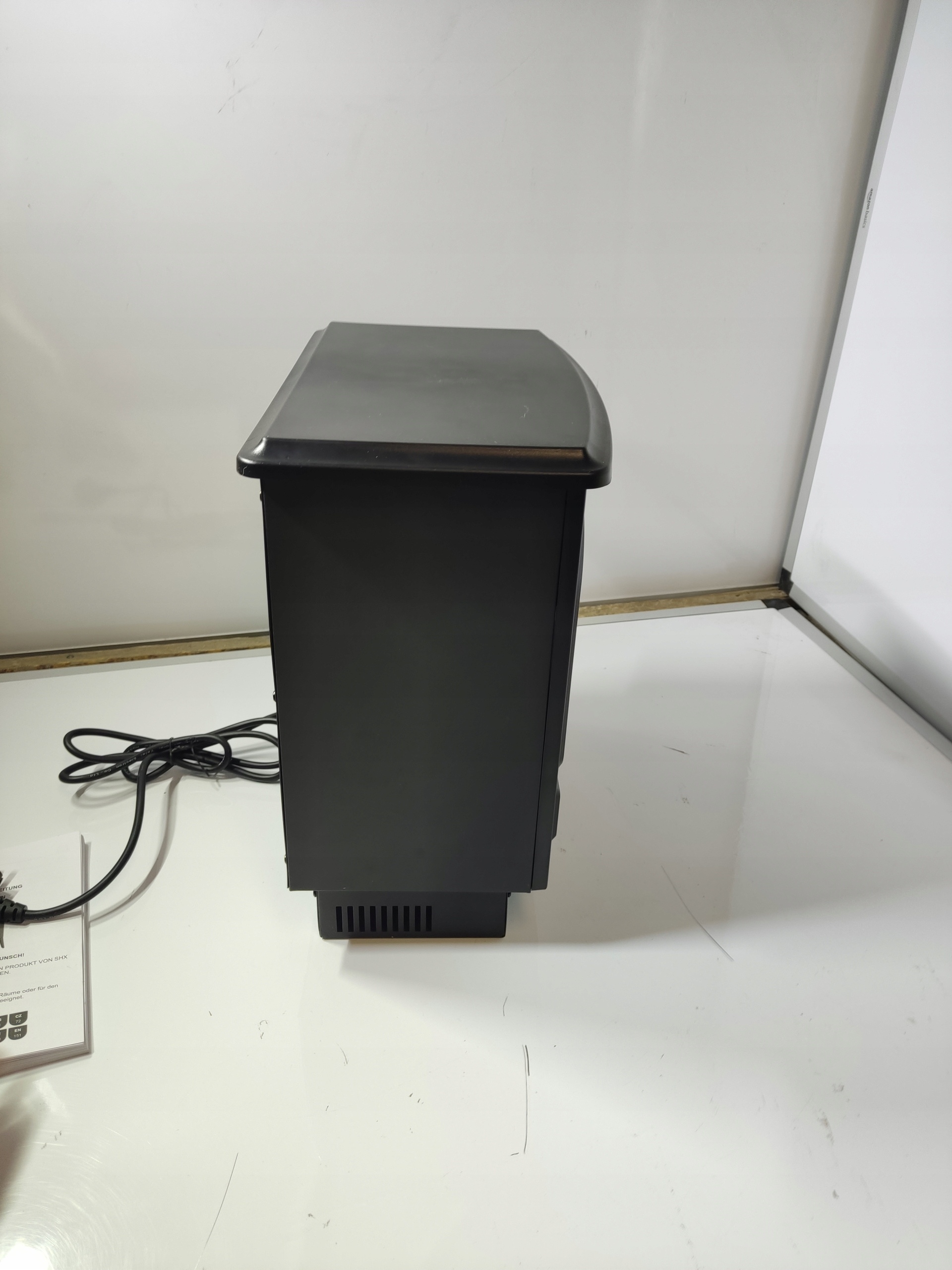 Kominek elektryczny 1950W efekt ognia termowentylator regulacja mocy — zdjęcie 6