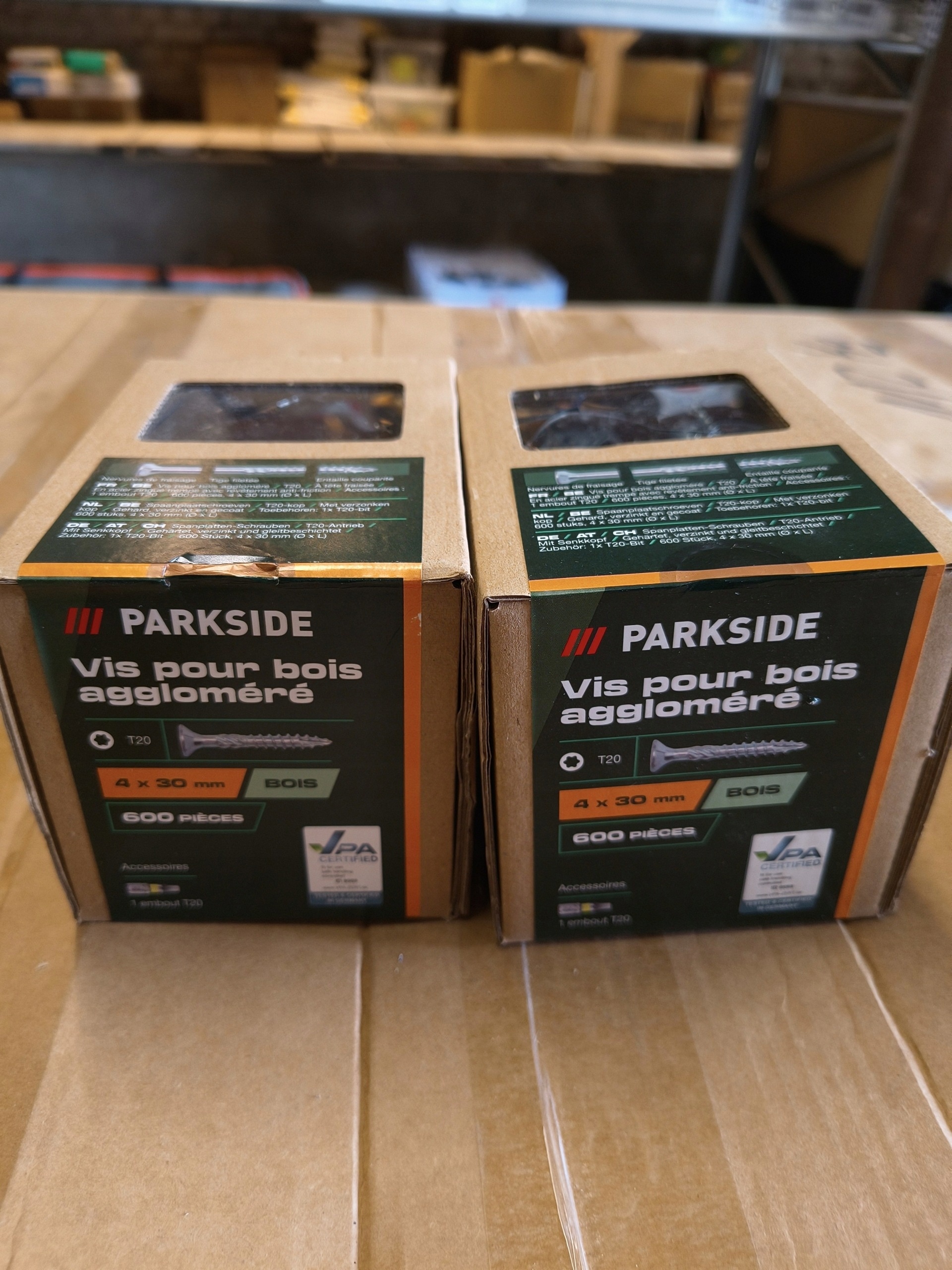 PARKSIDE Wkręty do płyt wiórowych z łbem wpuszczanym HG12301 4,0 x 30mm — zdjęcie 4