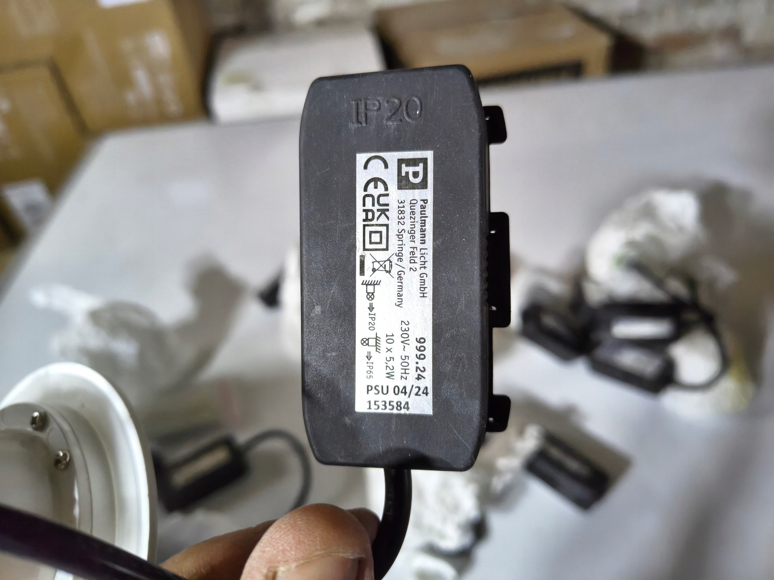 Paulmann LED Set Calla 10x 5,2W 598lm 4000K IP65 oczka wpuszczane dimmable — zdjęcie 9