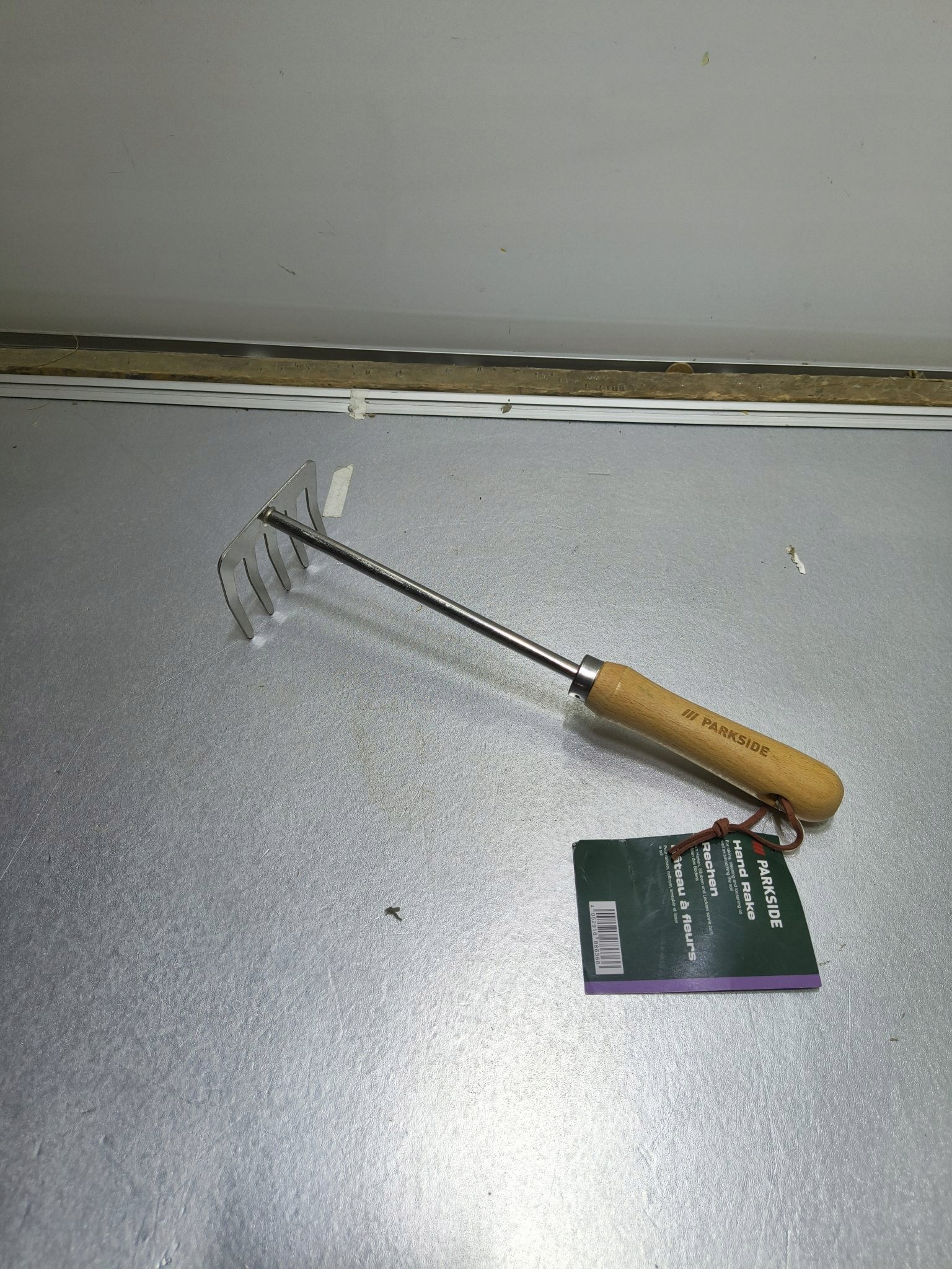 Parkside grabie ręczne 31,5 cm stal nierdzewna — zdjęcie 3
