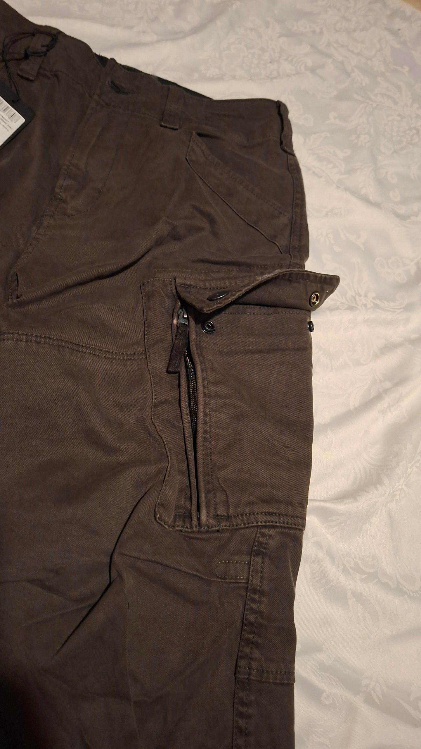 G-Star RAW spodnie cargo o prostym, zwężanym kroju 28/32 — zdjęcie 7