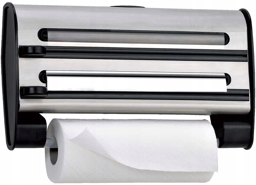Emsa 505319 dozownik 3w1 do folii spożywczej aluminiowej i ręcznika — zdjęcie 2