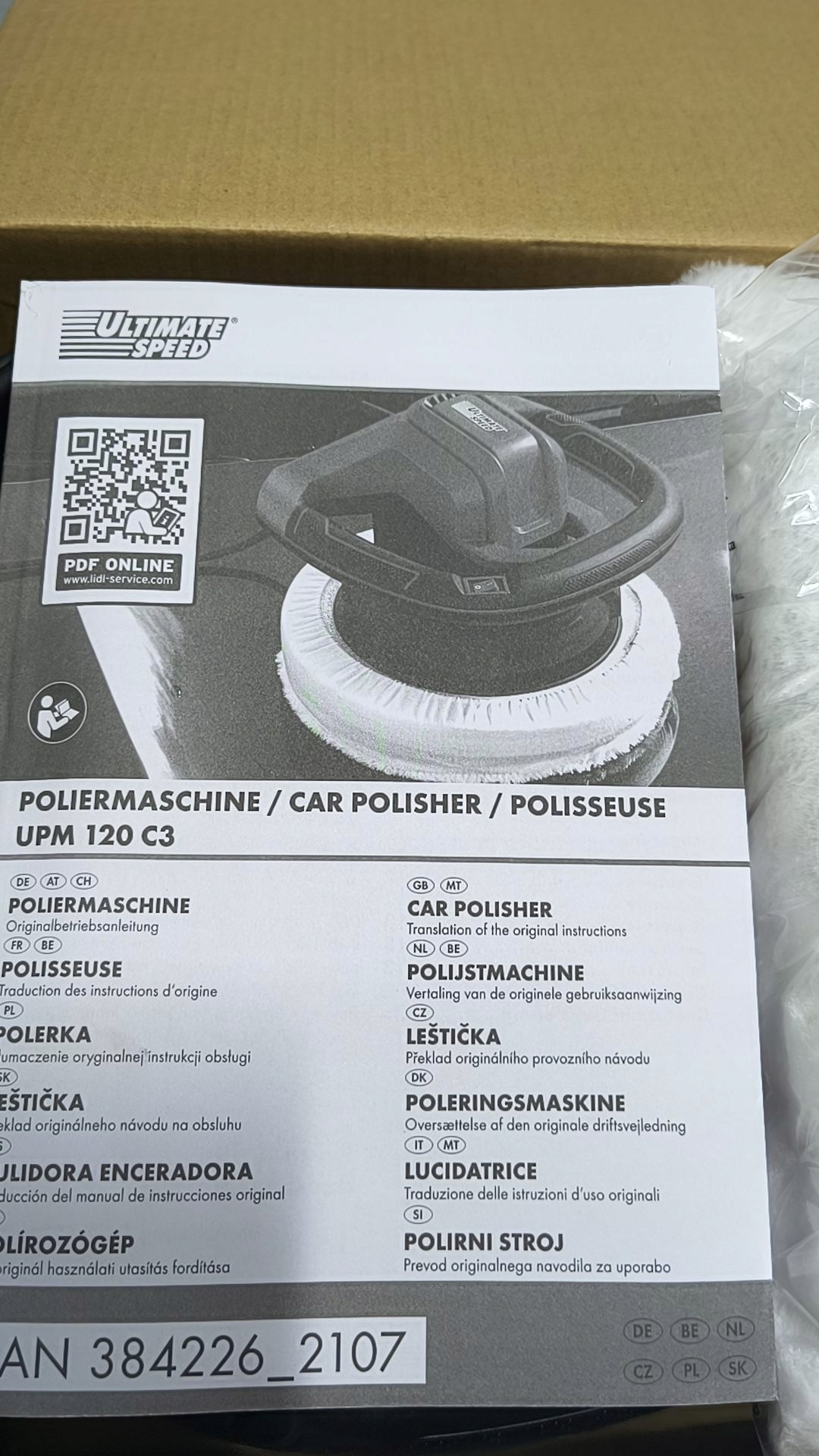 Ultimate Speed polerka samochodowa 120 W UPM 120 C3 — zdjęcie 5
