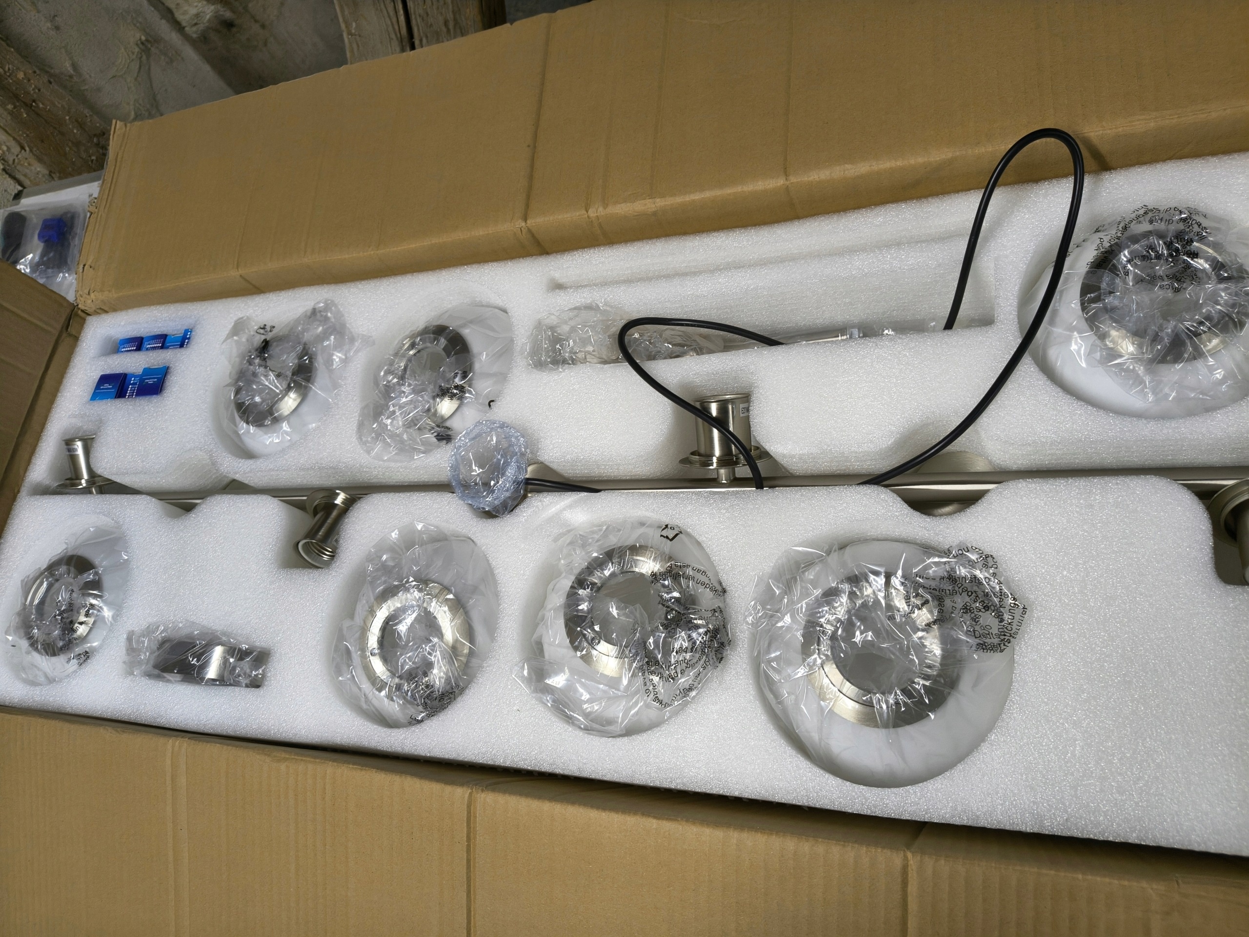 Lampa sufitowa KCO 6x G9 LED złota nowoczesna regulowana 6-punktowa — zdjęcie 4