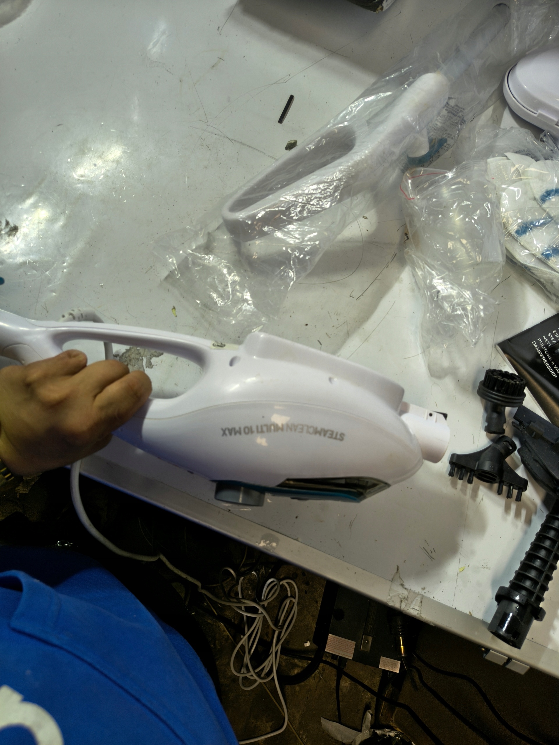 TEFAL STEAMCLEAN MULTIO MAX MOP PAROWY 1500W 10w1 — zdjęcie 7