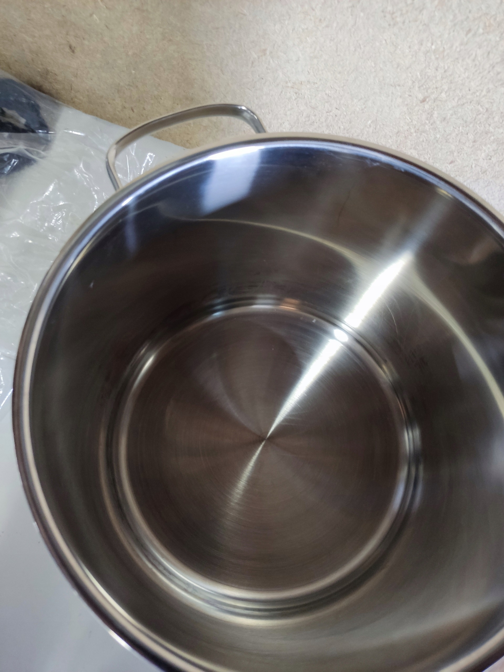 RÖSLE Elegance garnek 8 L 24 cm stal 18/10 pokrywka indukcja — zdjęcie 7