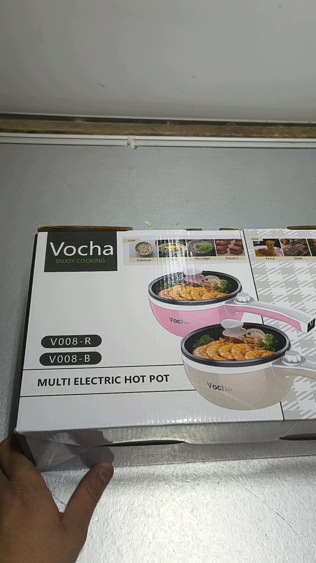 Vocha elektryczny garnek wielofunkcyjny V008 1,5 l — zdjęcie 4
