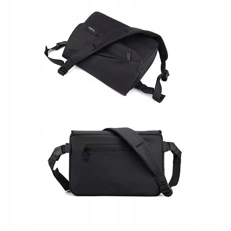 Torba na ramię męska Messenger na laptopa – wodoodporna – granatowa — zdjęcie 5