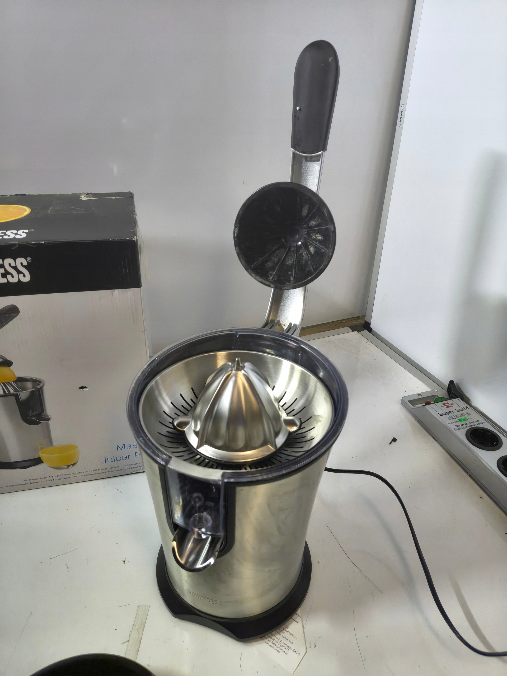 Wyciskarka do Cytrusów Princess Master Juicer Pro 300W Stal Nierdzewna — zdjęcie 4