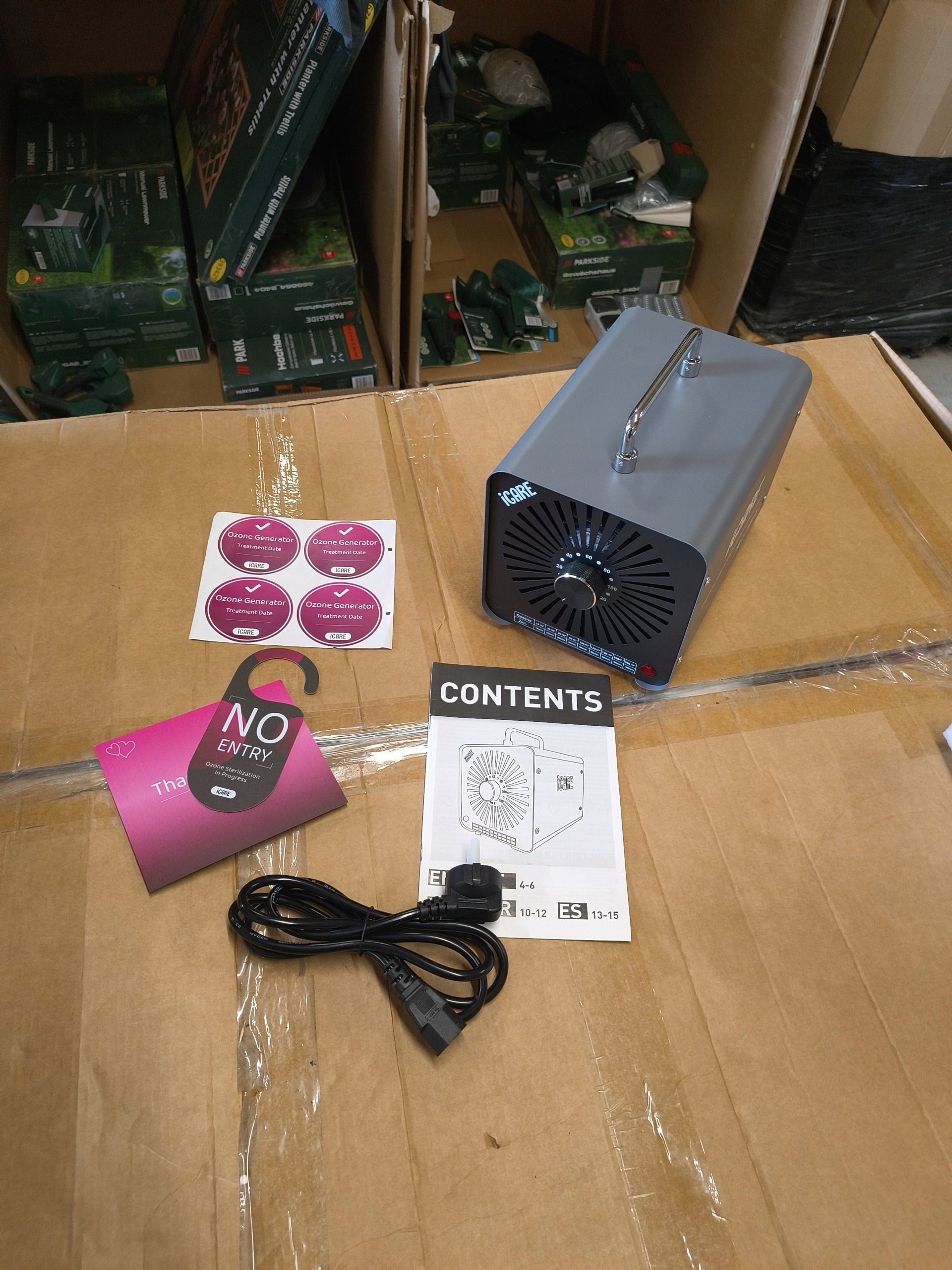 iCARE generator ozonu HS-02/SS-Y02 110 W — zdjęcie 3