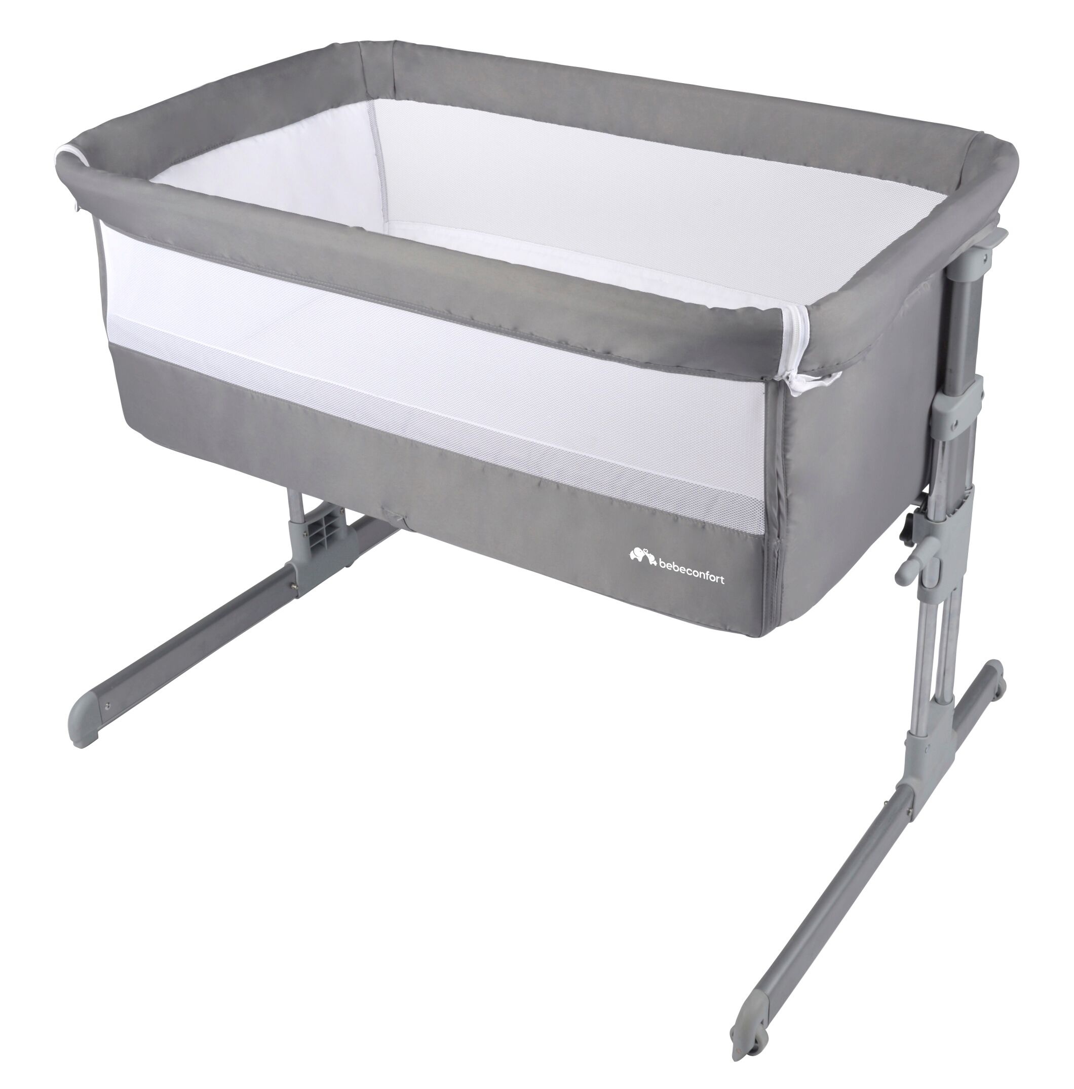 Bébé Confort Calidoo łóżeczko dostawne 70x96 cm szare do 9 kg — zdjęcie 2